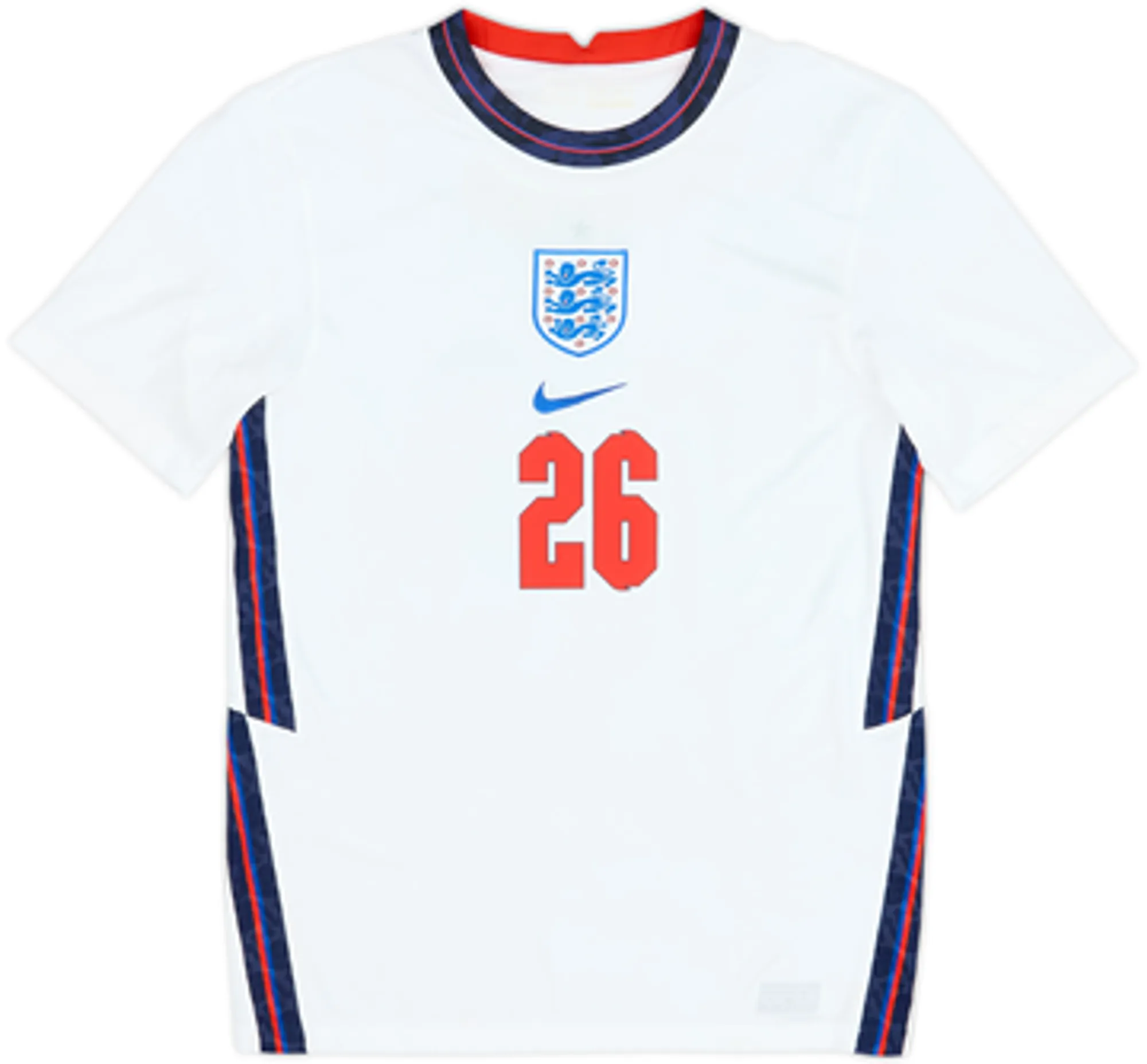 2020-22 England Home Shirt Bellingham #26 - 9/10 - (XS)