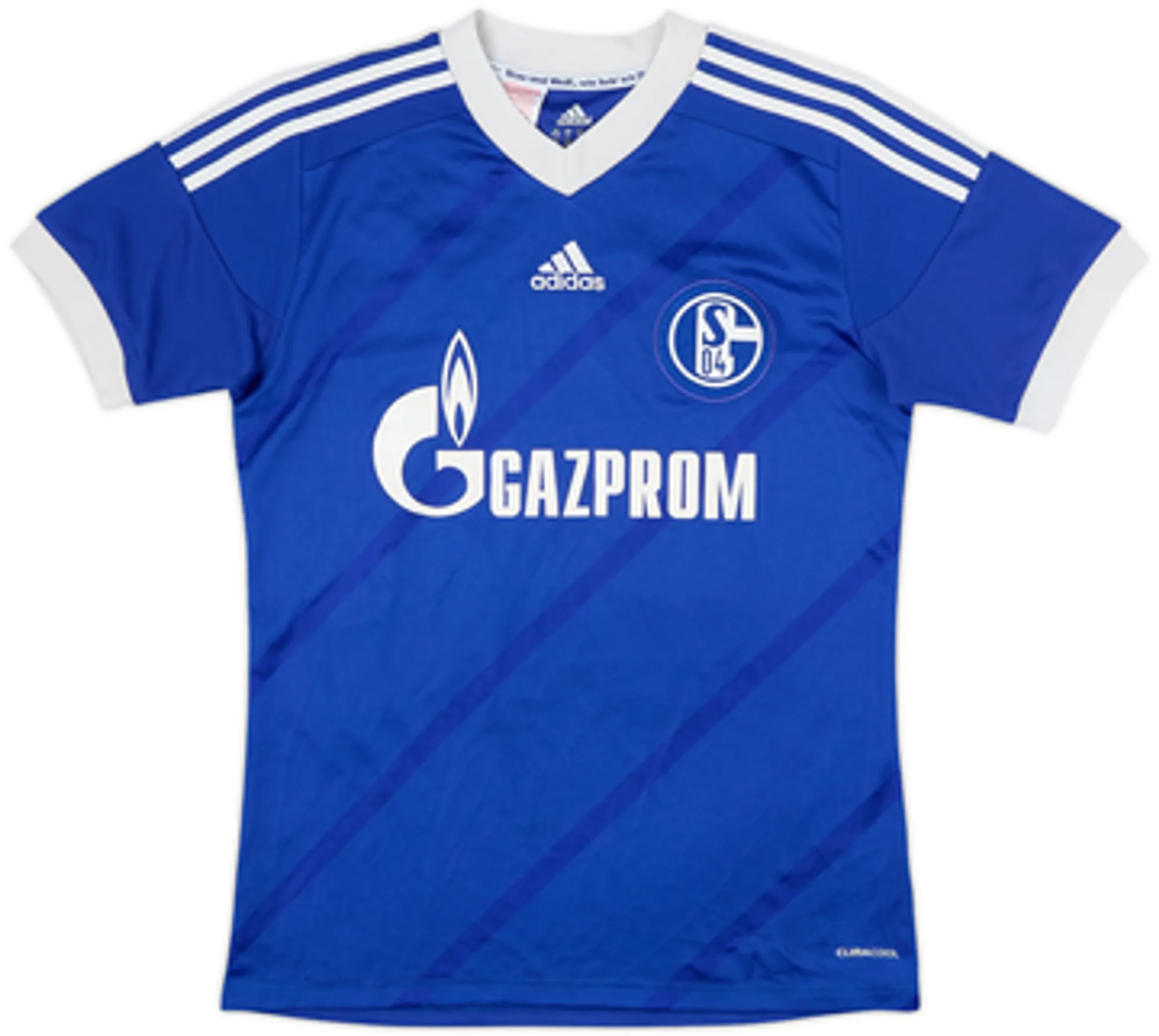 2012-14 Schalke Signed Home Shirt Huntelaar #25 - 6/10 - (XL.Boys)