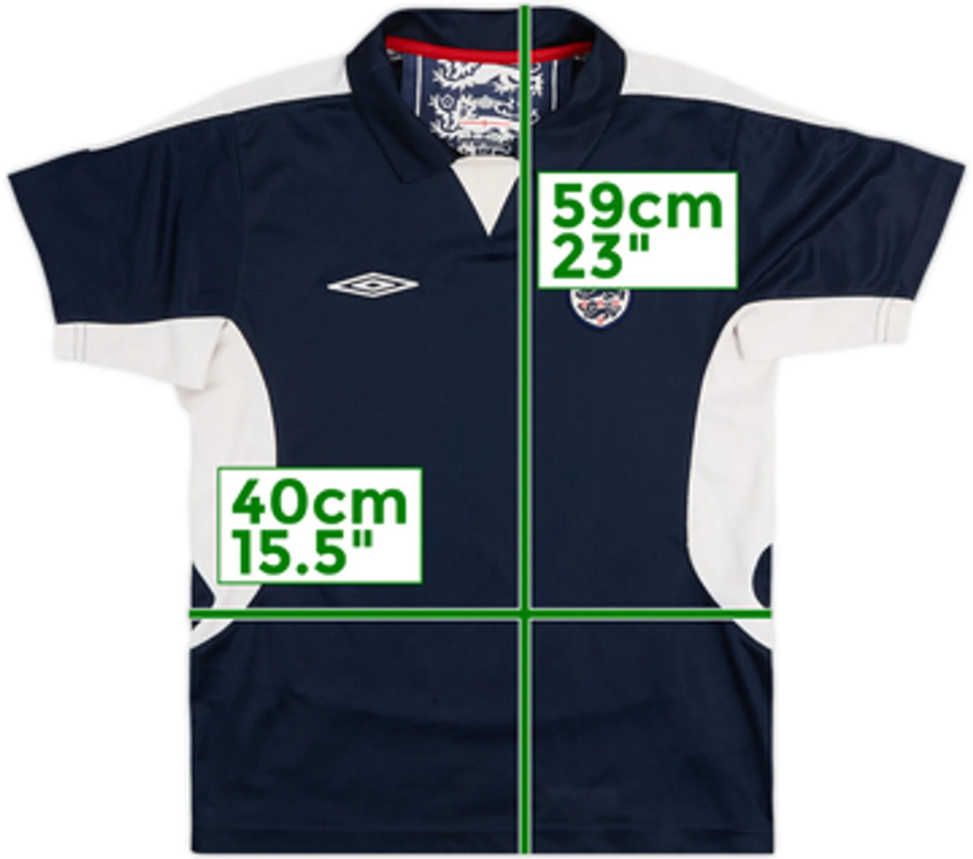 2005-07 England Umbro Training Shirt - 6/10 - (M.Boys)