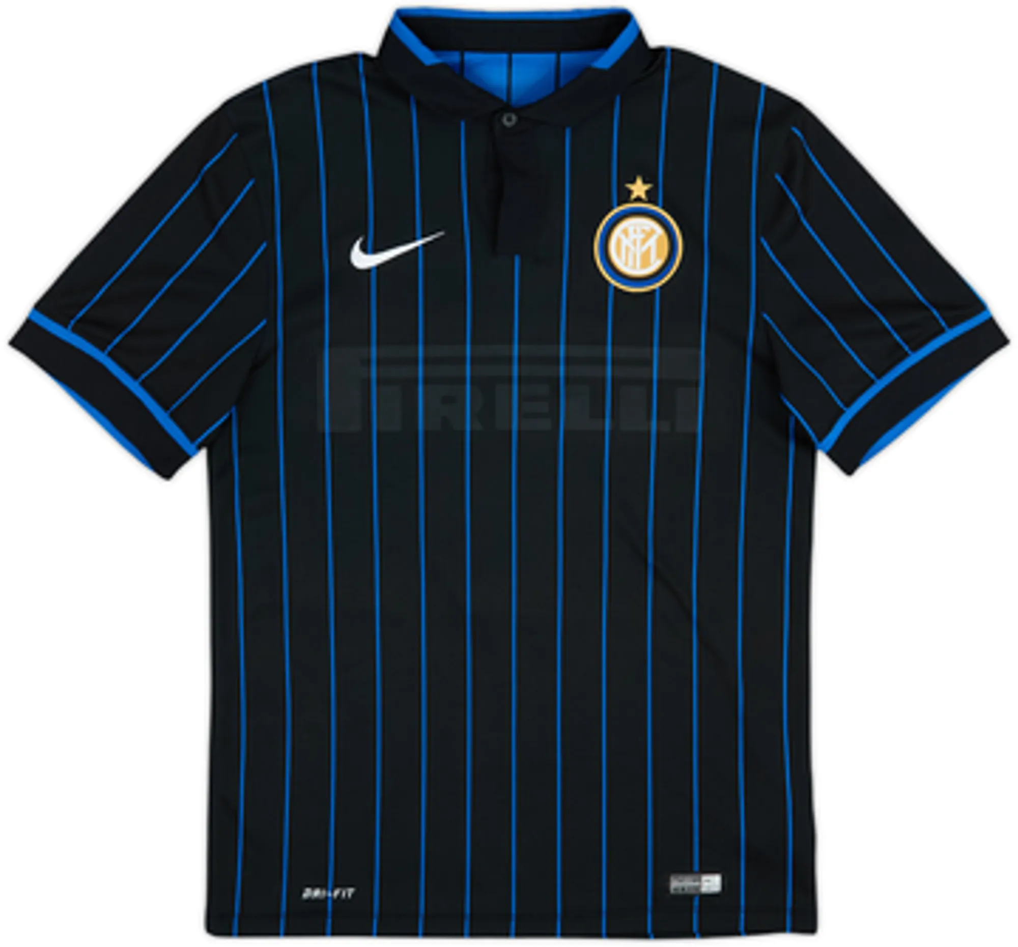 2014-15 Inter Milan Home Shirt Palacio #8 - 4/10 - (M)