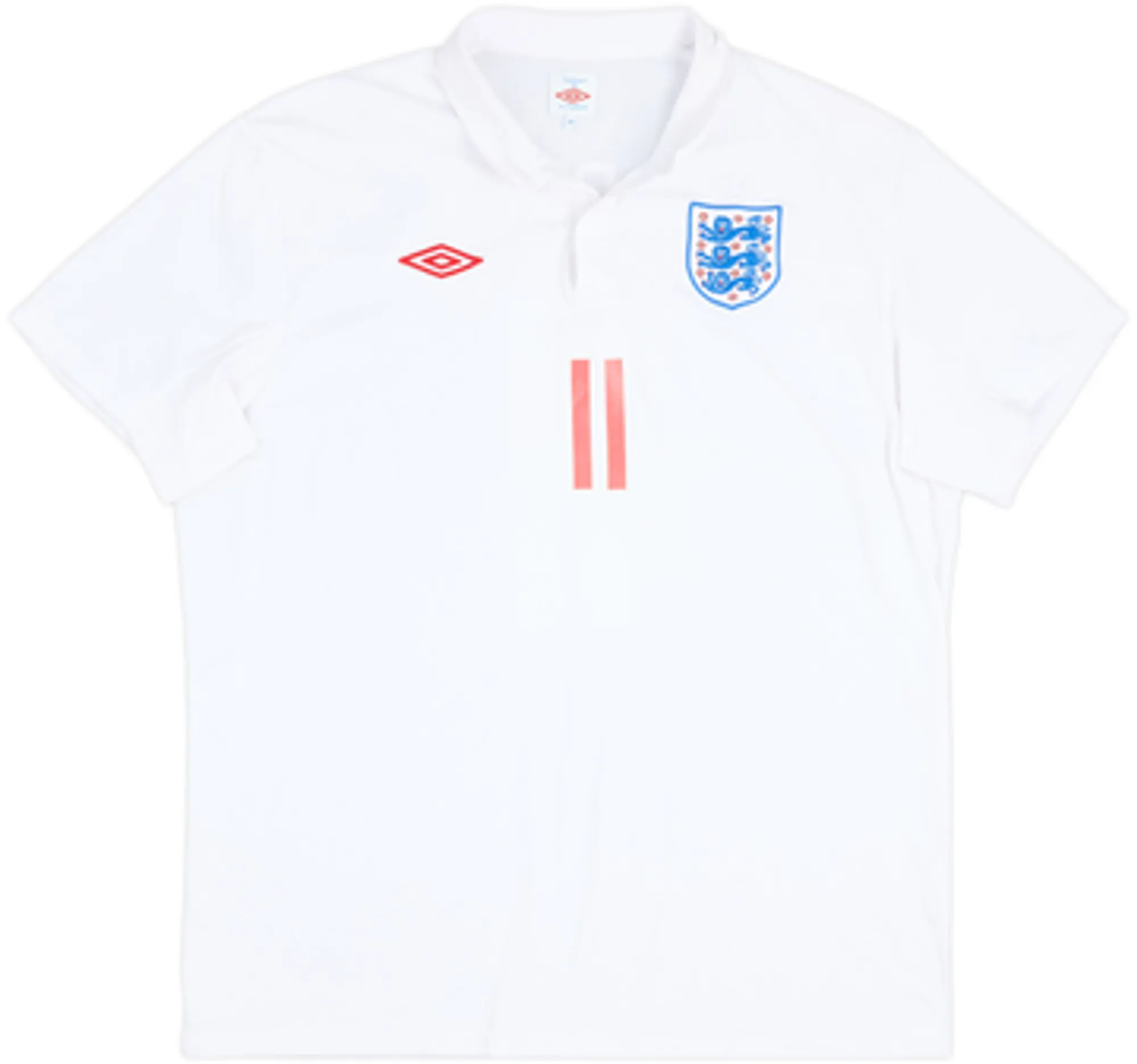 2009-10 England Home Shirt Carrick #11 - 8/10 - (XXL)