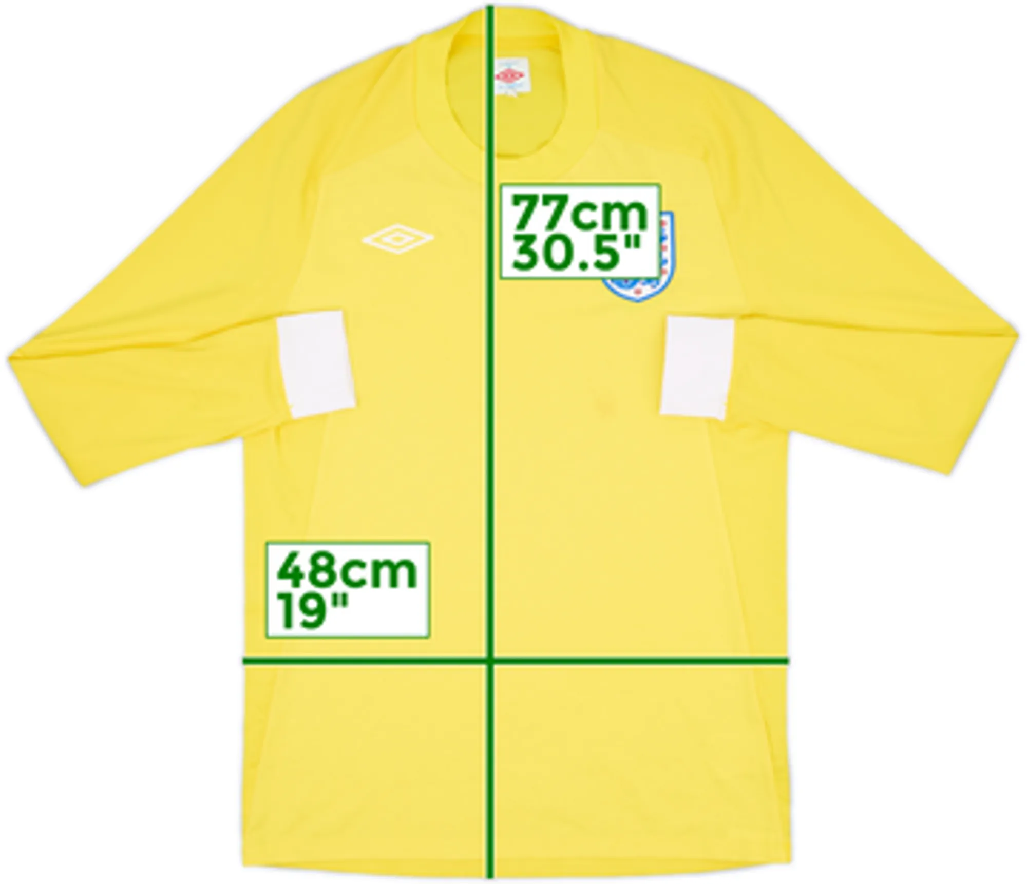 2010-11 England GK Shirt - 6/10 - (M)