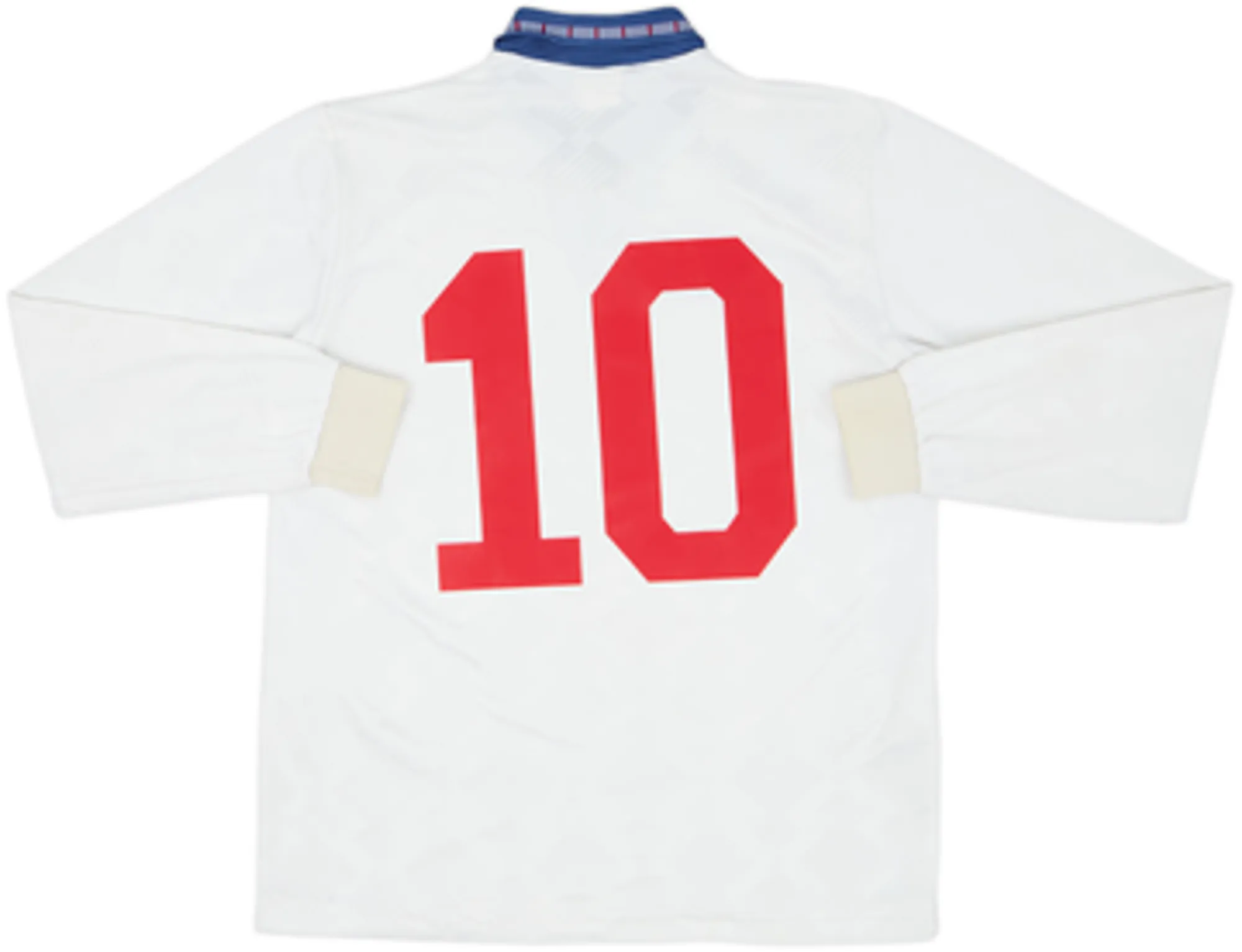 1990-92 England Home L/S Shirt - 6/10 - (S)