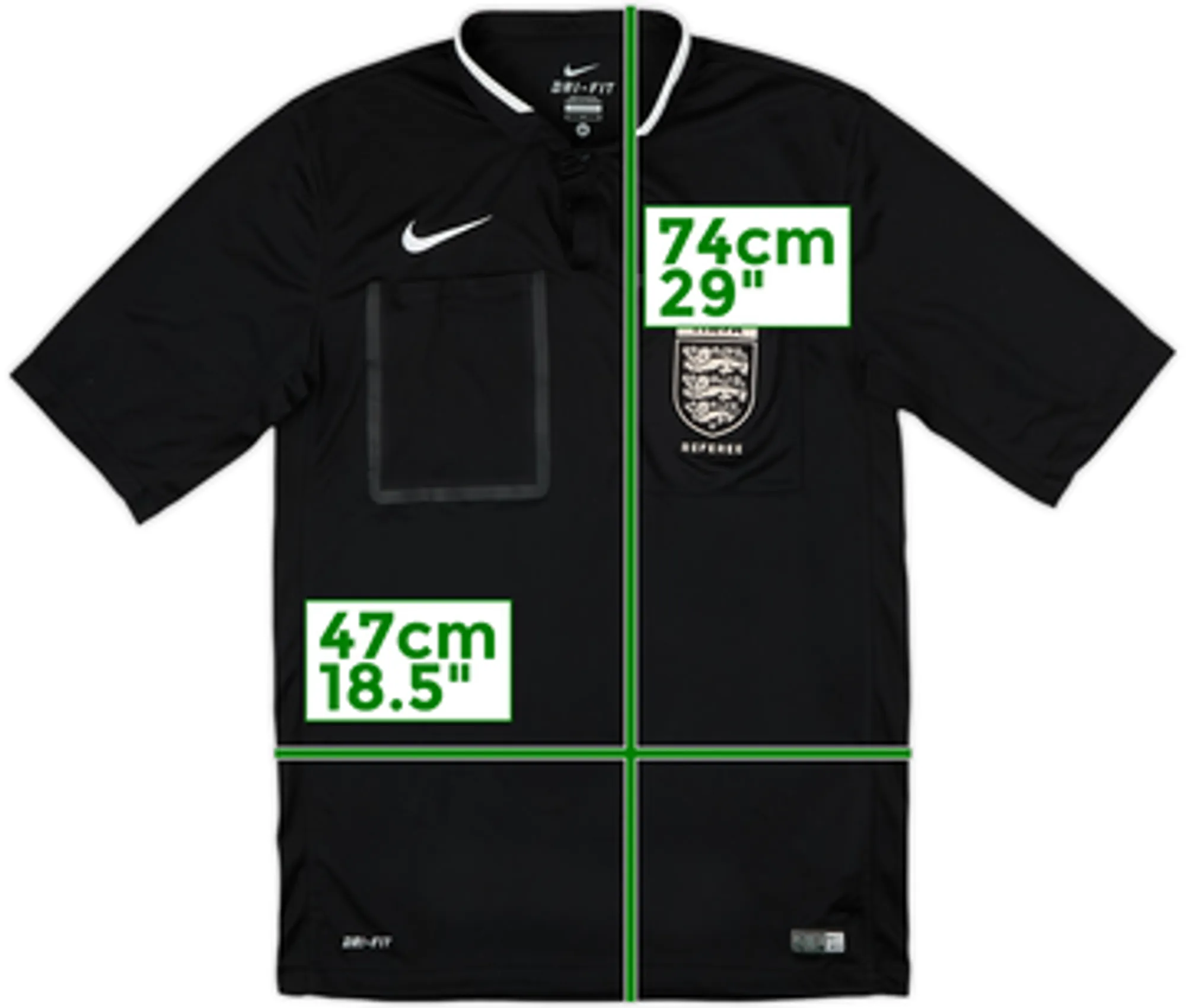 2014-15 England Nike Referee Shirt - 9/10 - (M)