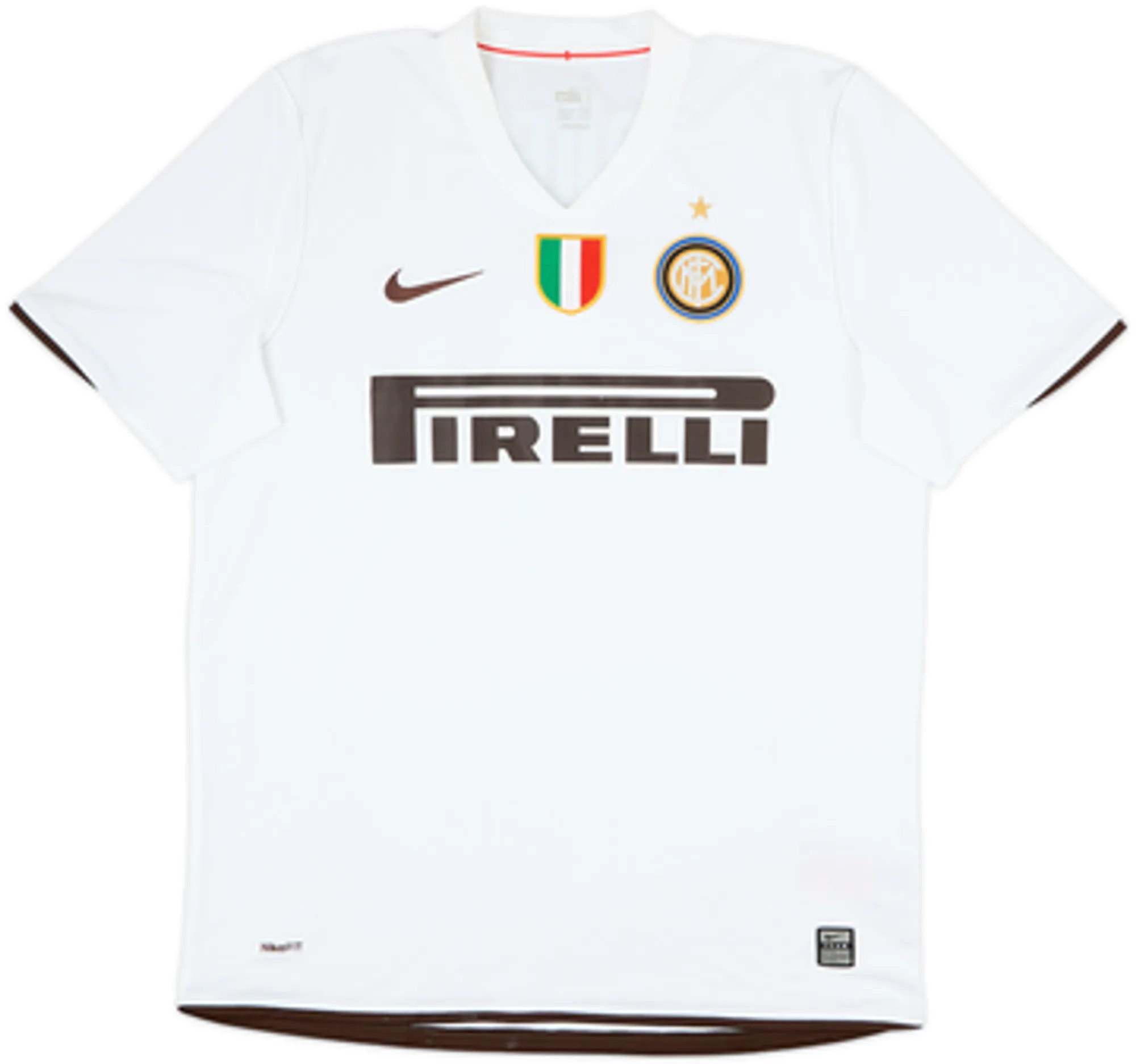 2008-09 Inter Milan Away Shirt J.Zanetti #4 - 5/10 - (L)