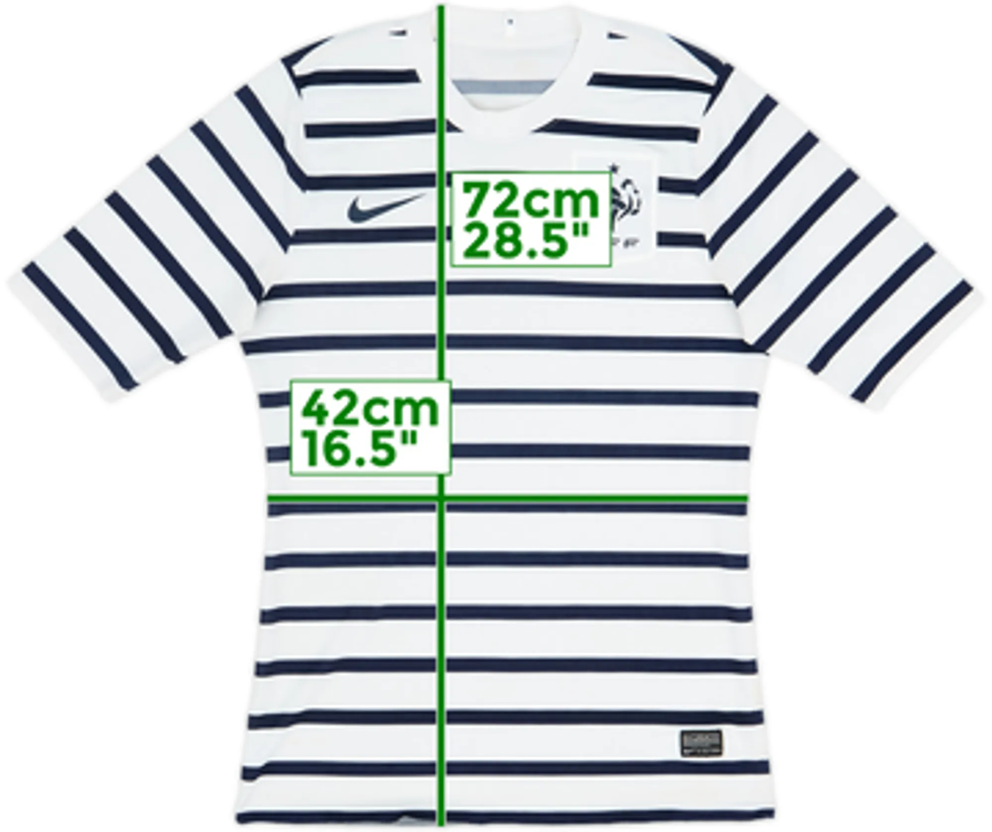 2011-12 France Authentic Away Shirt - 5/10 - (S)