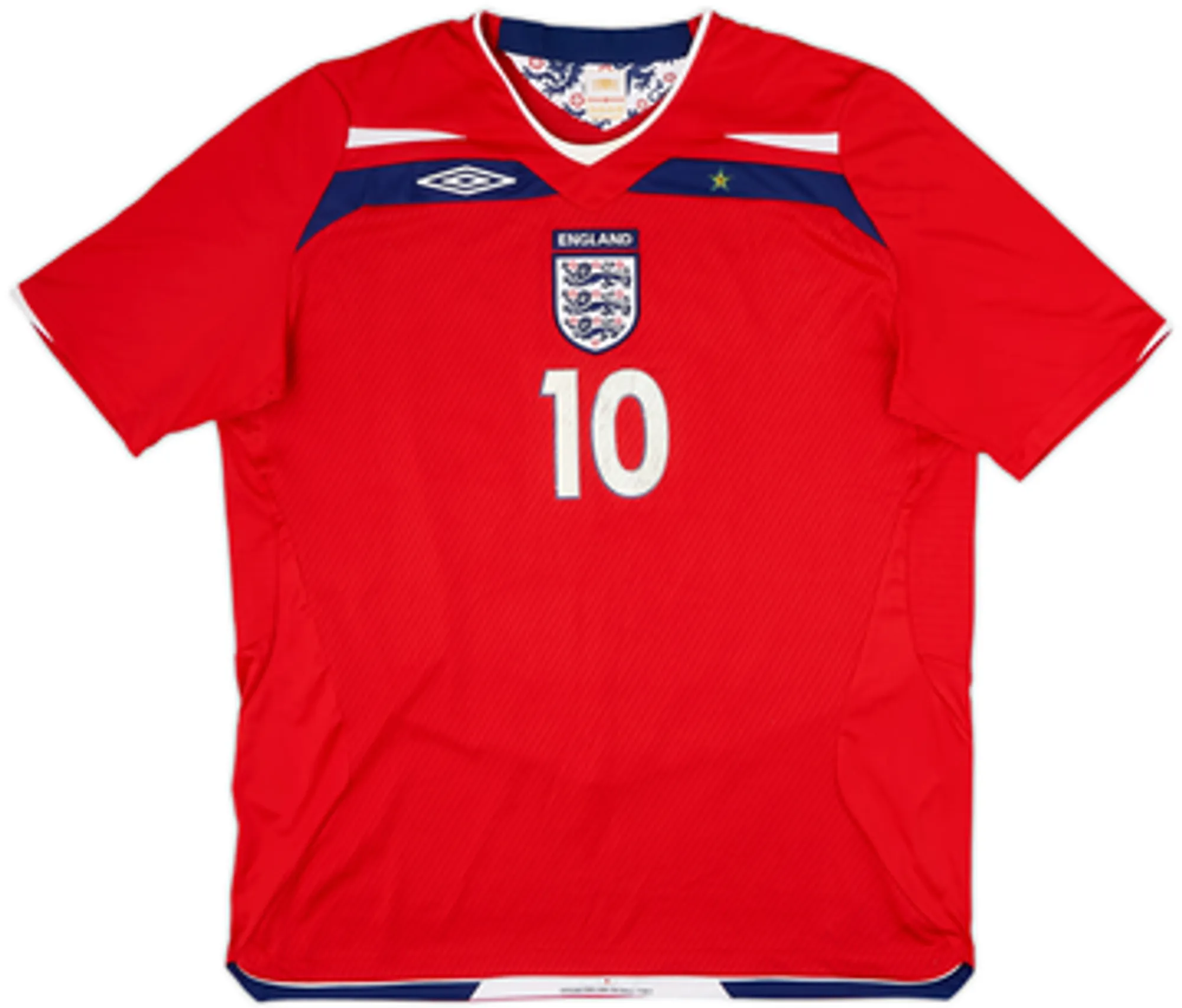 2008-10 England Away Shirt Owen #10 - 5/10 - (XL)