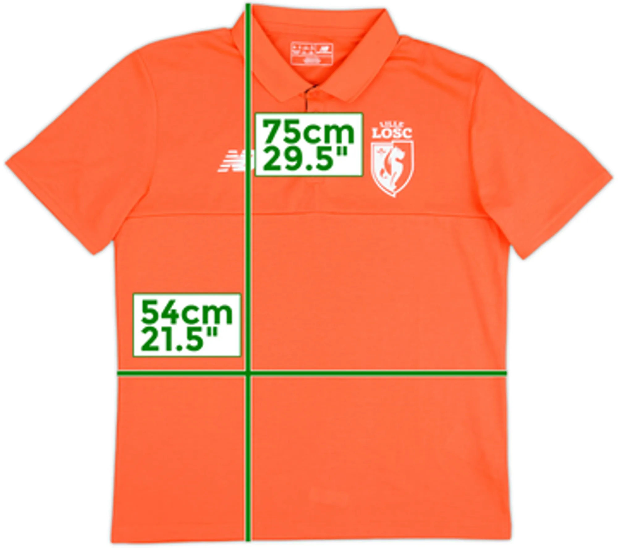2016-17 Lille New Balance Polo Shirt - 8/10 - (L)