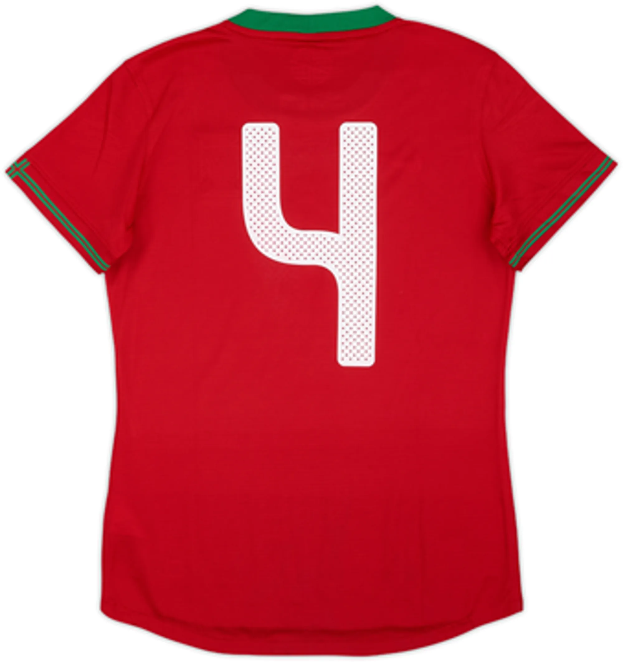 2012-13 Portugal Home Shirt #4 - 9/10 - (Women's S)