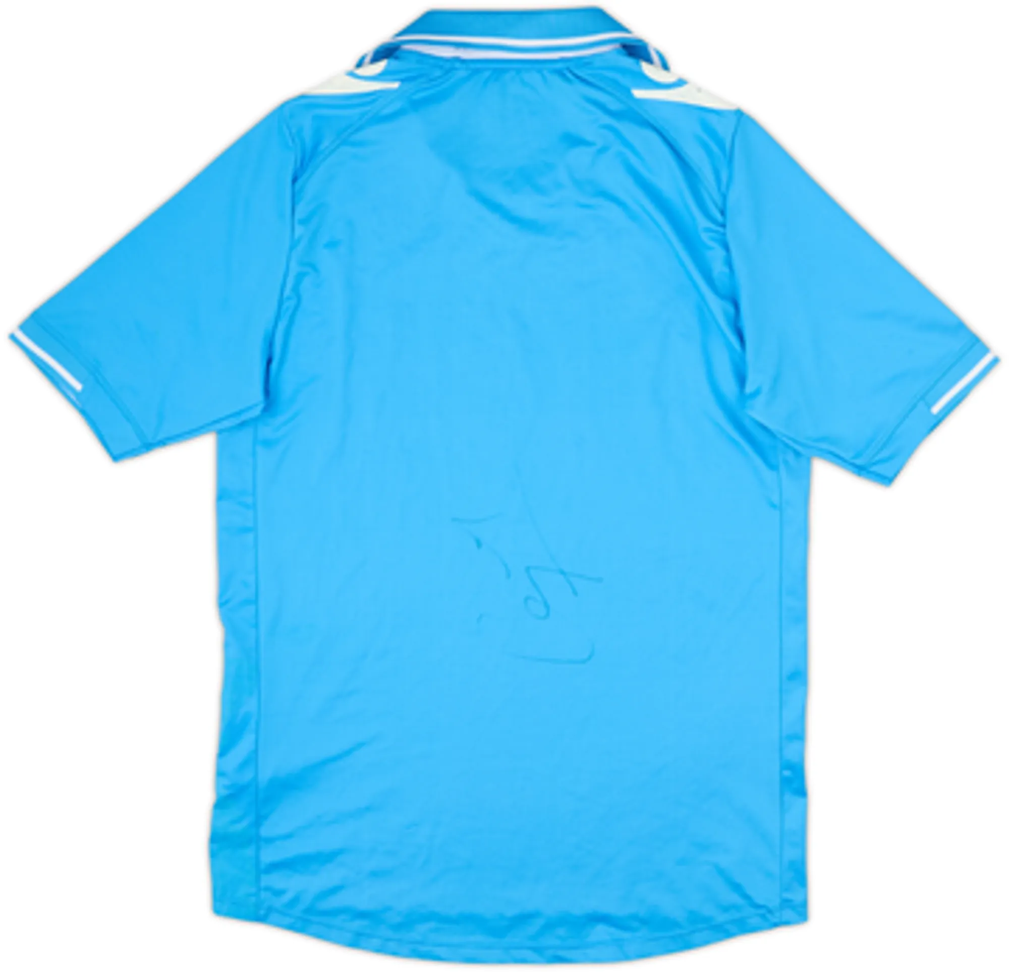 2011-12 Napoli Signed Home Shirt - 4/10 - (M)