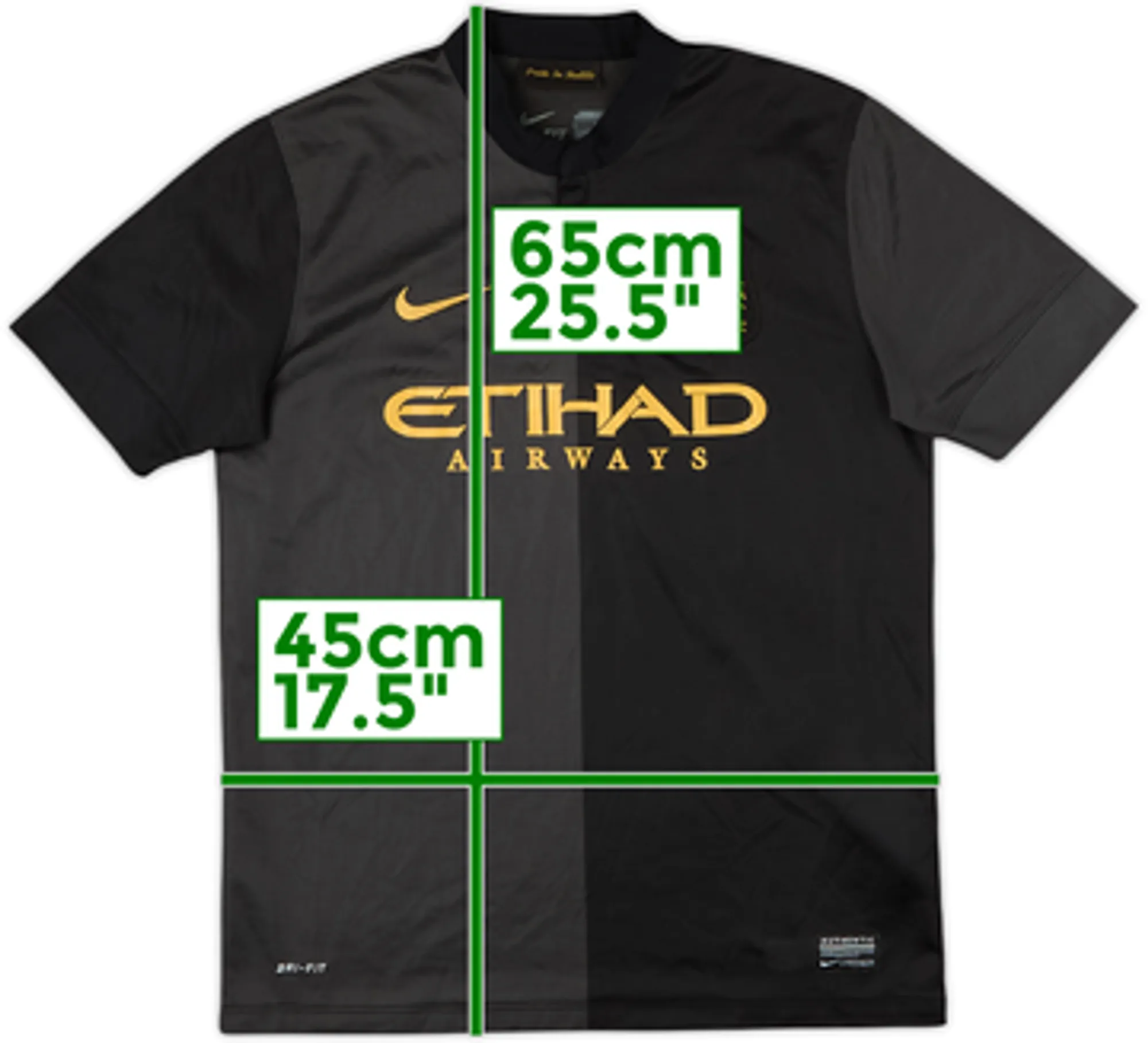 2013-14 Manchester City Away Shirt - 8/10 - (L.Boys)