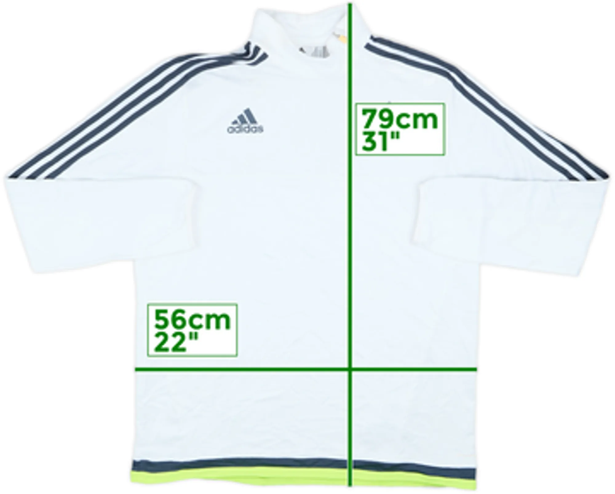 2015-16 Real Madrid adidas 1/4 Zip Training Top - 6/10 - (L)