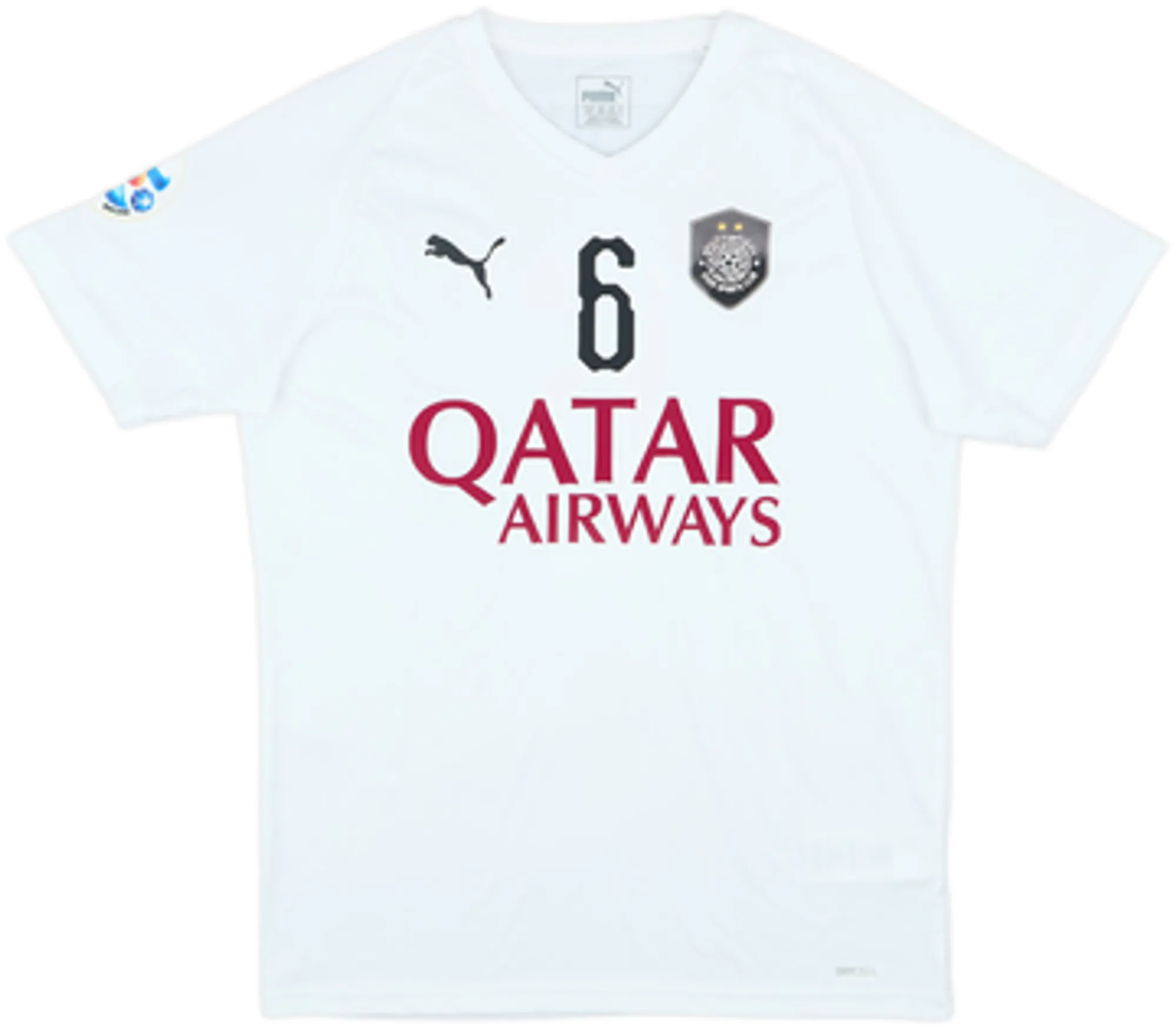 2019-20 Al Sadd Home Shirt Xavi #6 - 7/10 - (M)
