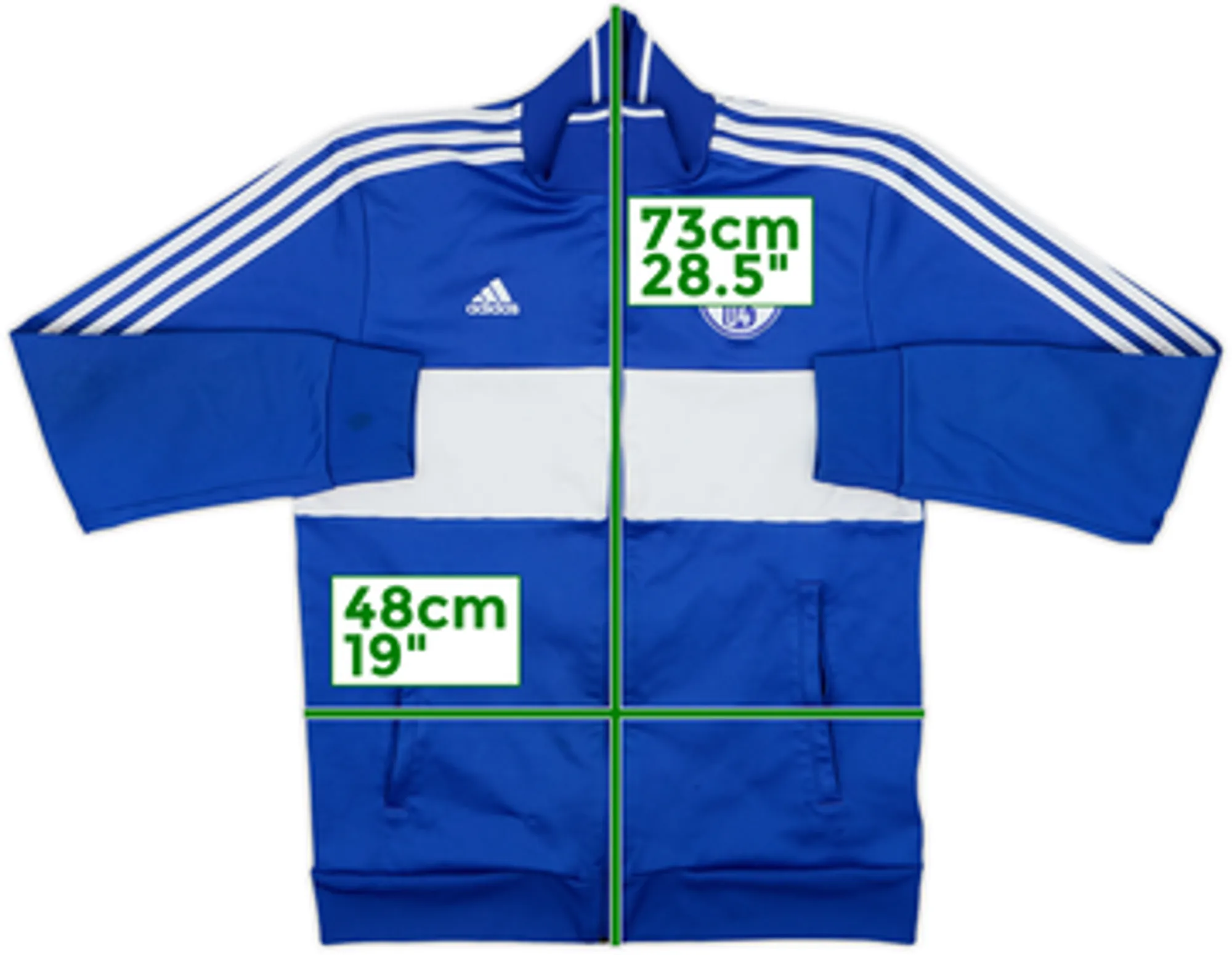 2017-18 Schalke adidas Track Jacket - 4/10 - (M)