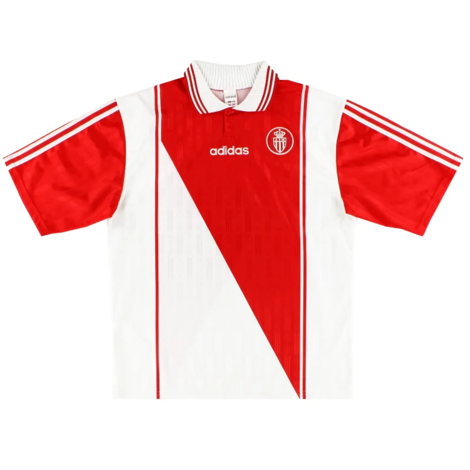 1997-98 Monaco adidas Home Shirt XL - Monaco / Excellent 
