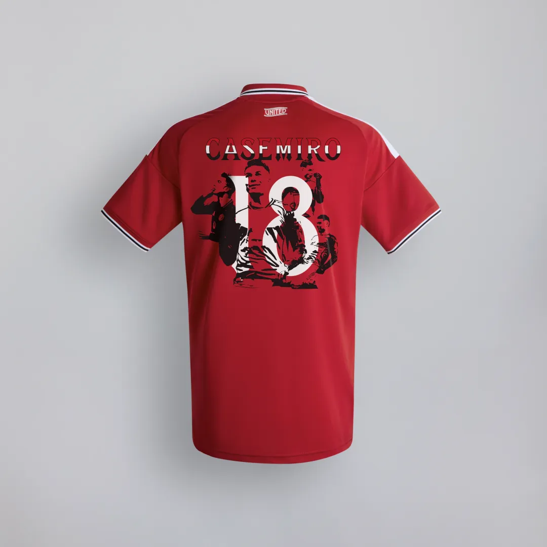 Manchester United 26/27 Home Jersey with Casemiro Special Edition