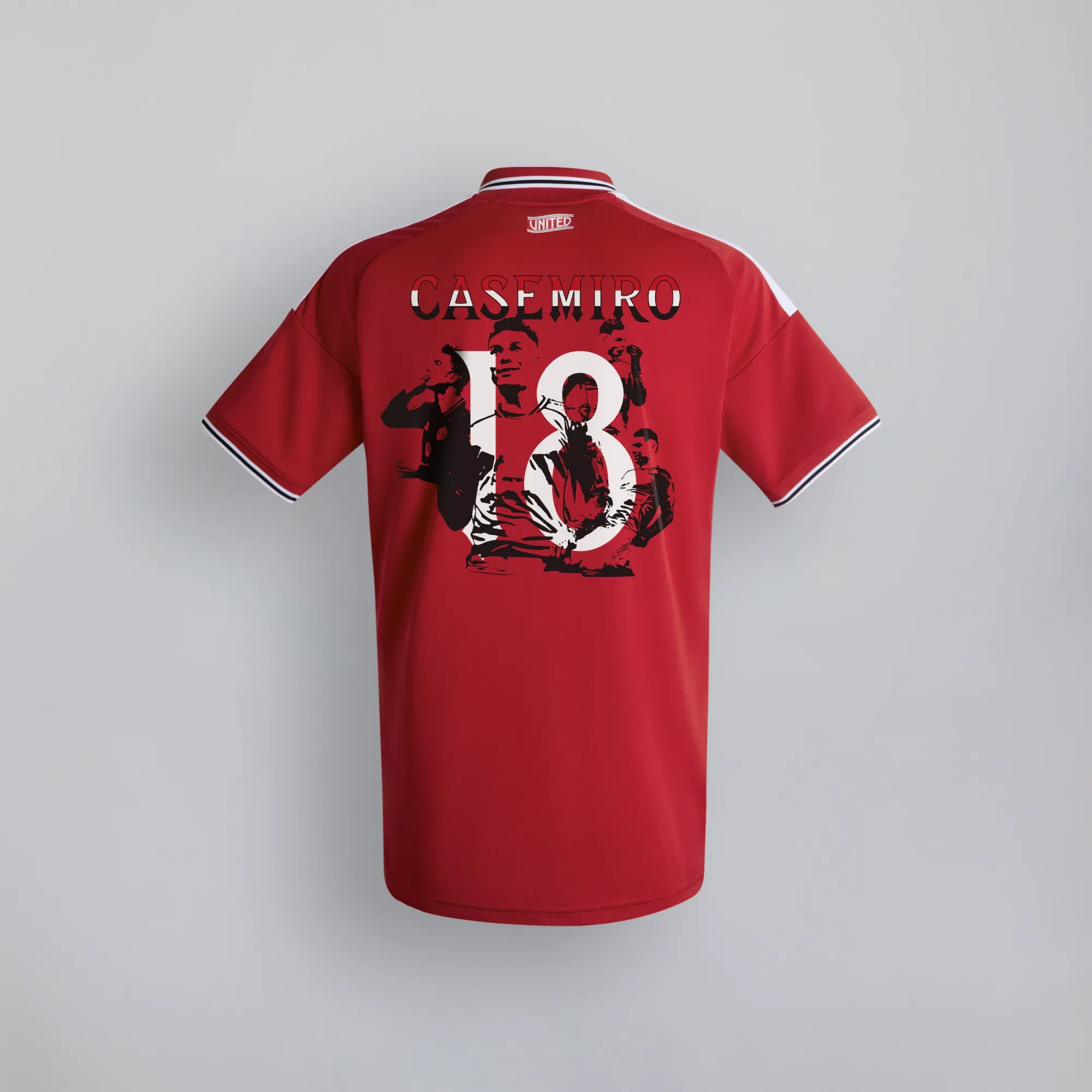 Manchester United 26/27 Home Jersey with Casemiro Special Edition Print Red