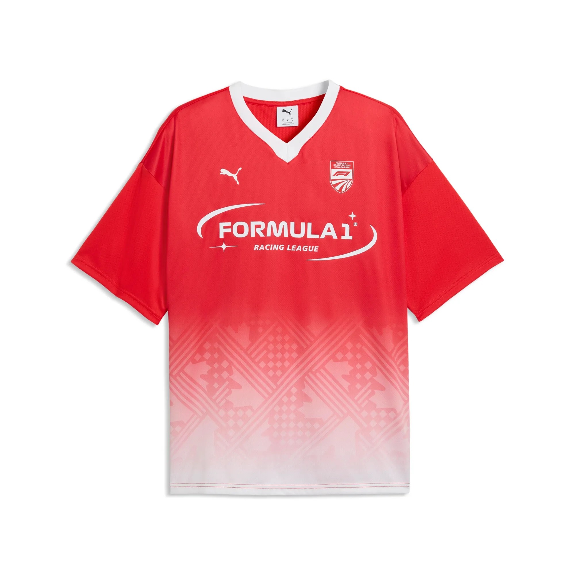 PUMA F1® Canada Relaxed Jersey Men in Red | Size Large