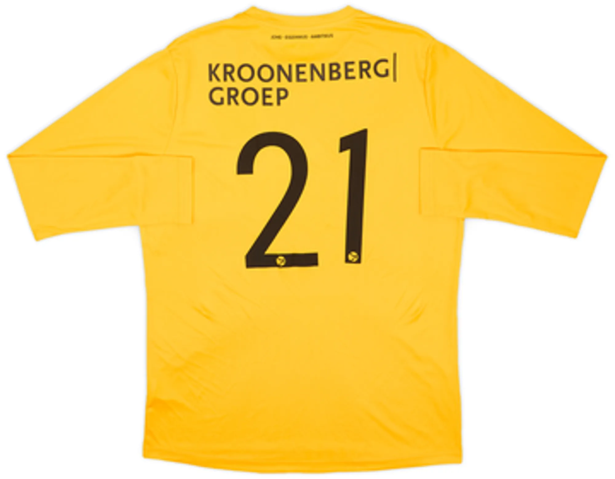 2019-20 Almere City Youth Issue GK Shirt #21