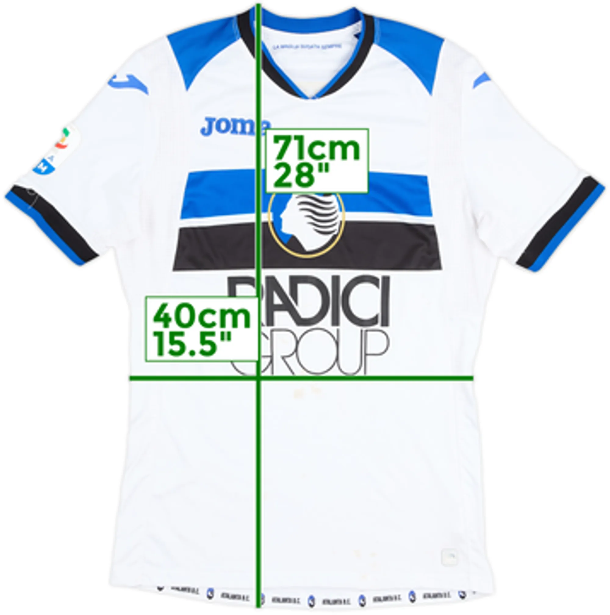 2018-19 Atalanta Away Shirt - 5/10 - (S)