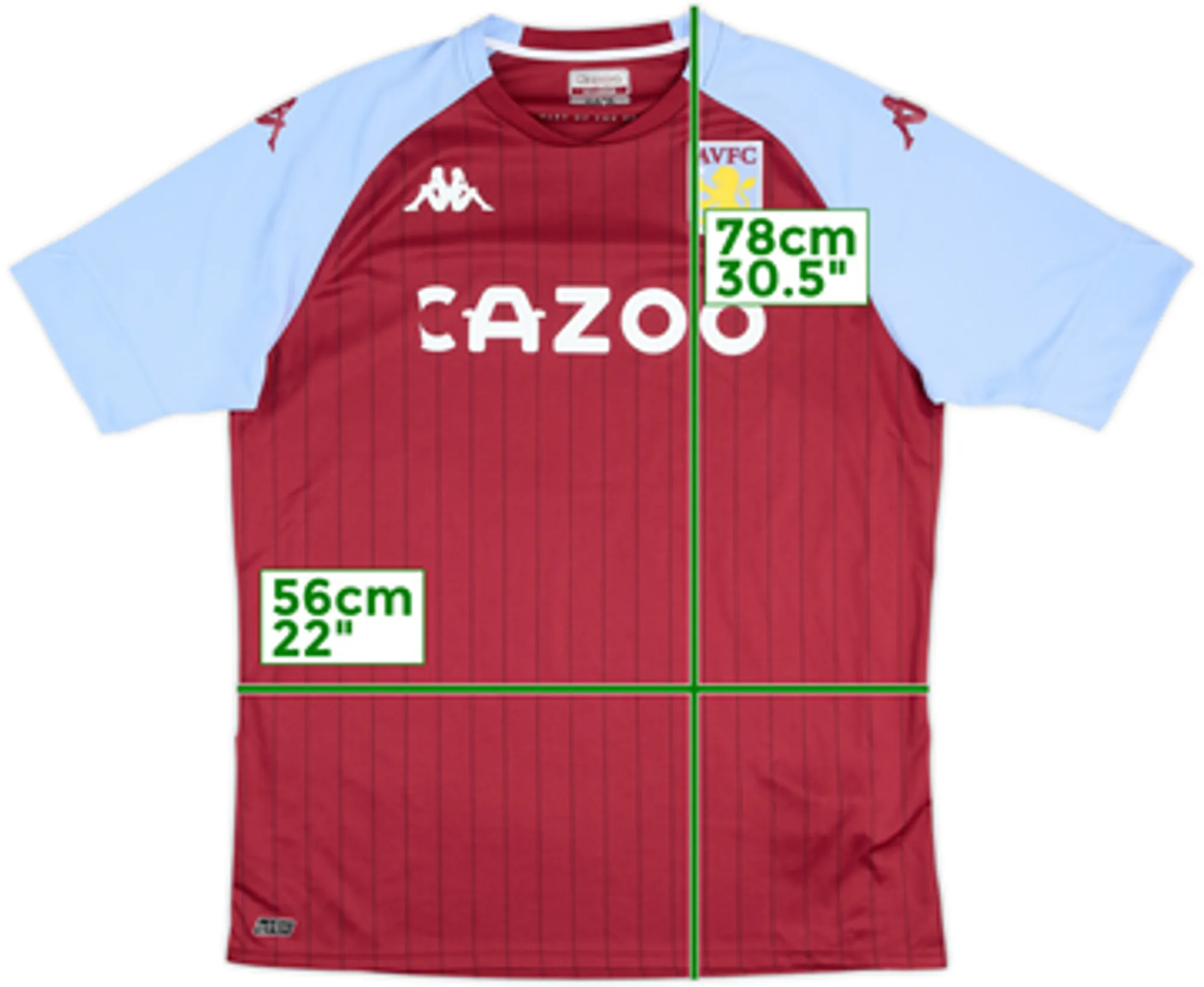 2020-21 Aston Villa Home Shirt - 5/10 - (XXL)