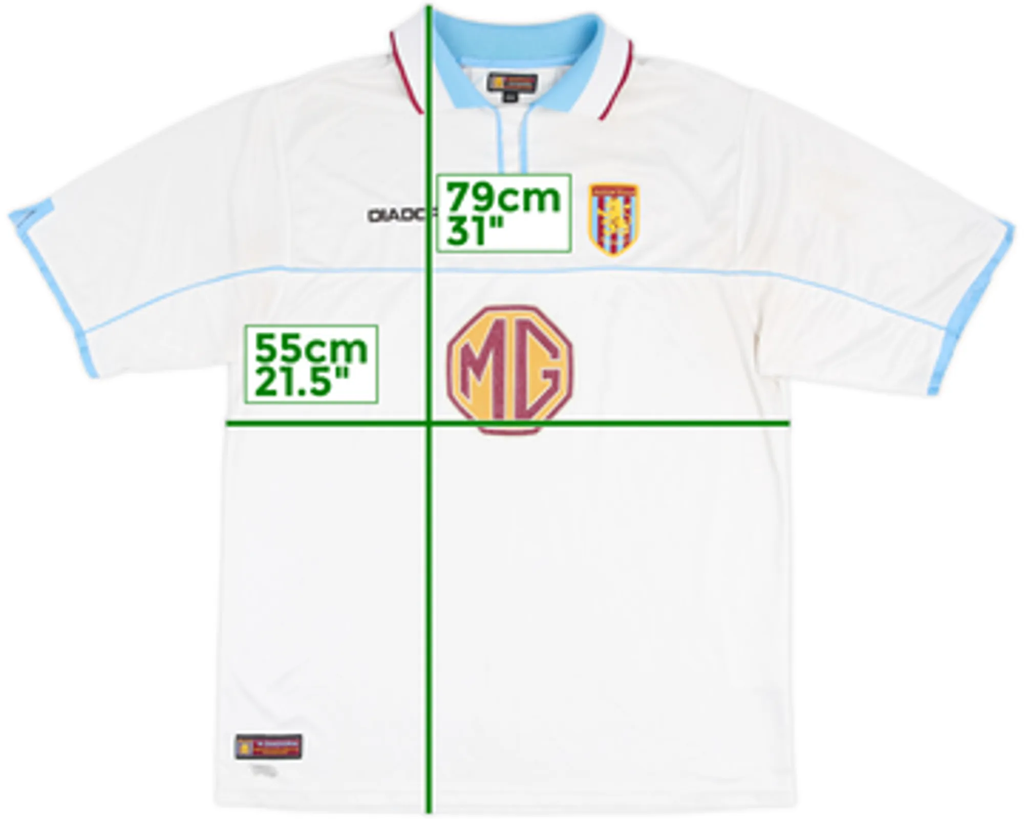 2002-03 Aston Villa Away Shirt - 5/10 - (L)