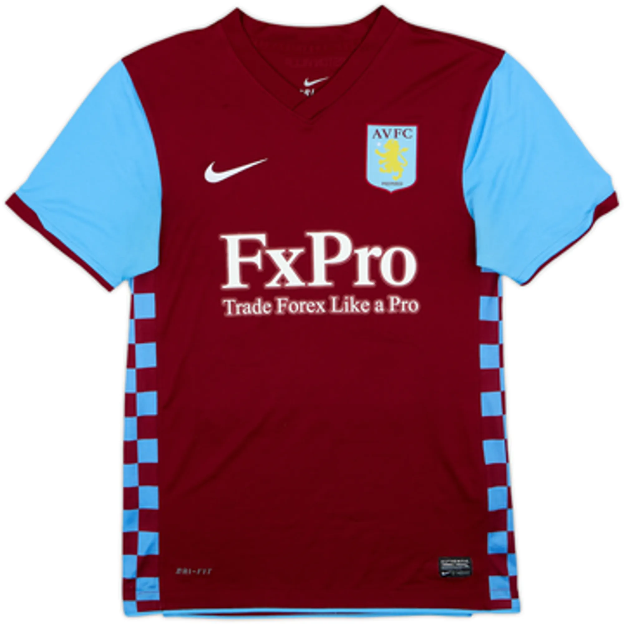 2010-11 Aston Villa Home Shirt Bannan #25 - 6/10 - (S)