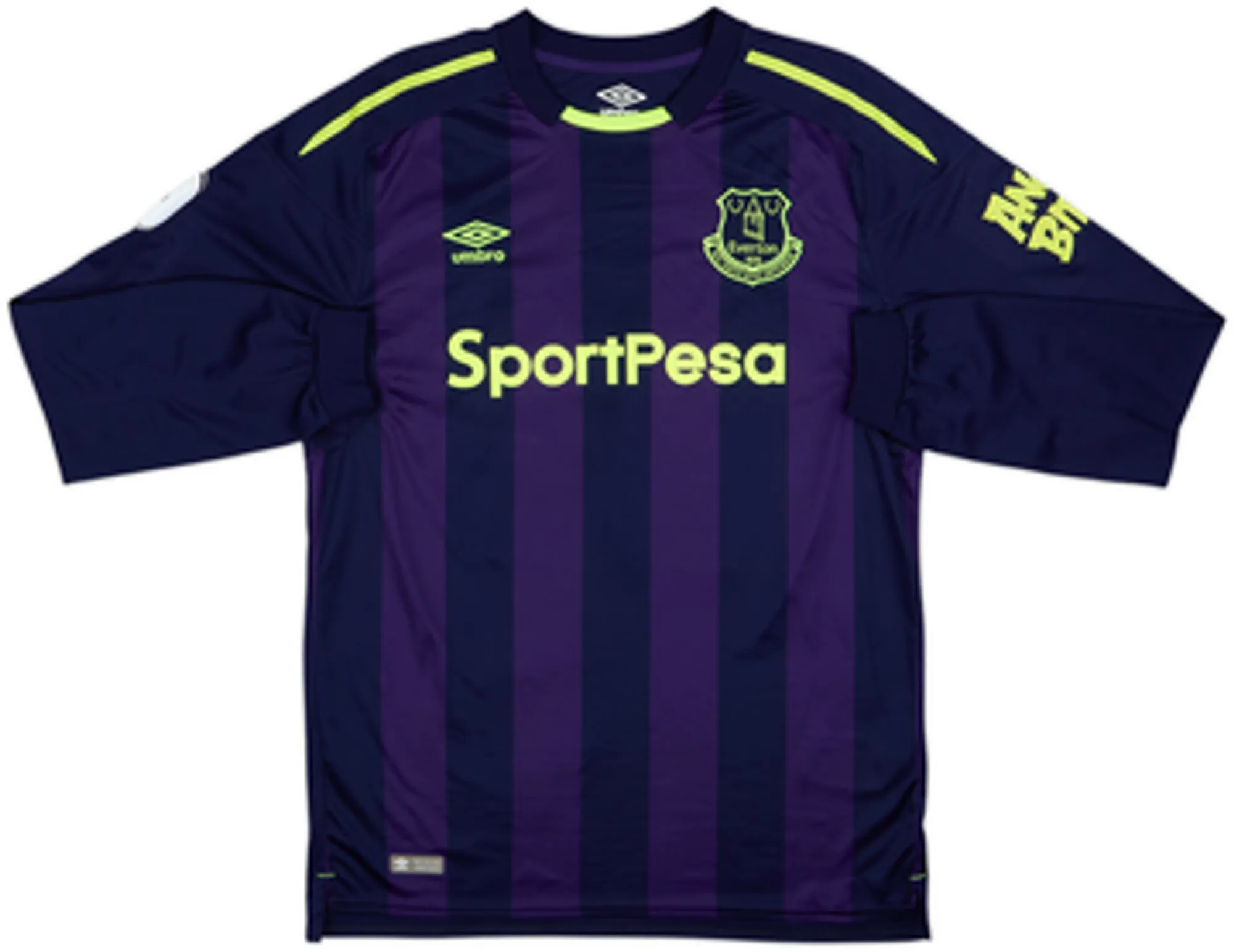 2017-18 Everton Third L/S Shirt Davies #26 - 6/10 - (L)