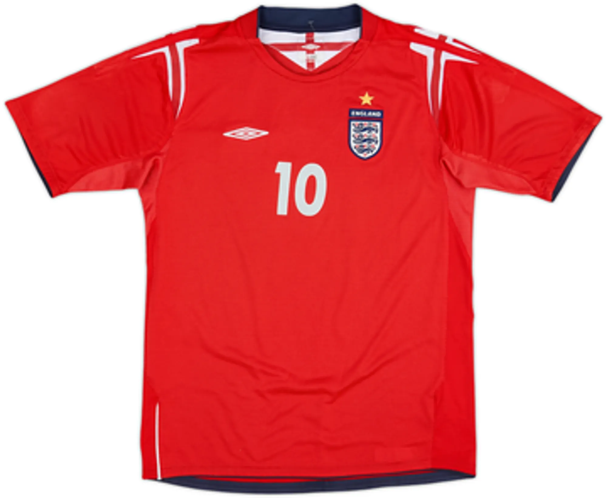 2004-06 England Away Shirt Owen #10 - 8/10 - (XL.Boys)