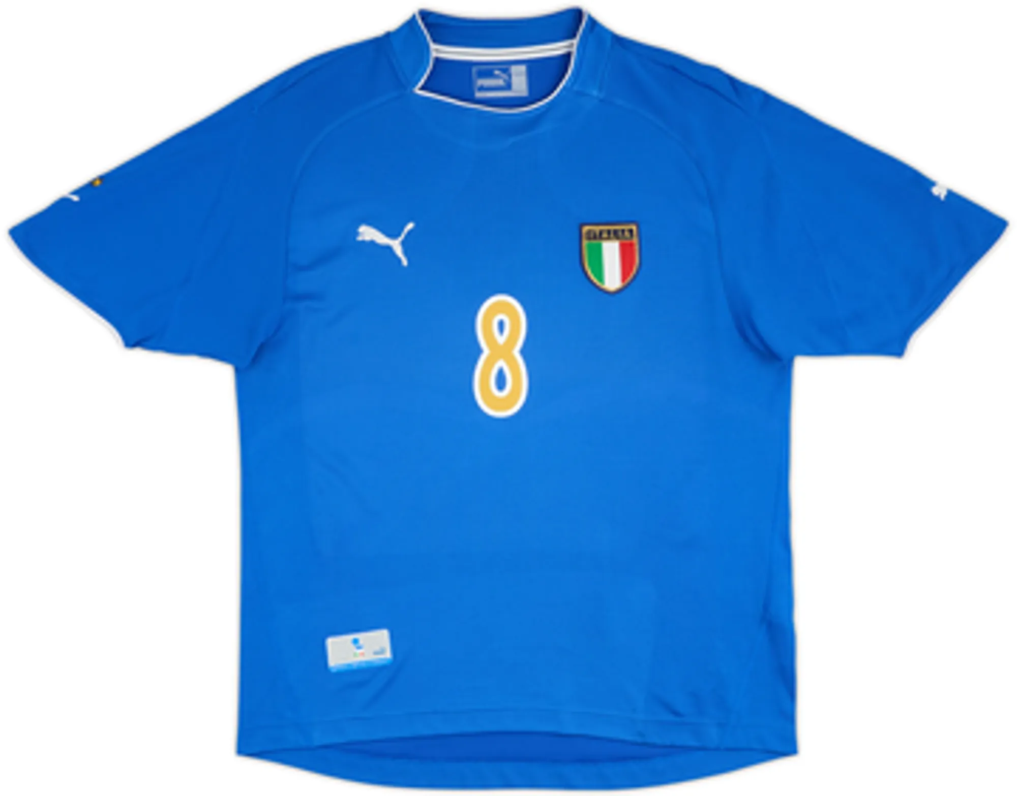 2003-04 Italy Home Shirt Pirlo #8 - 6/10 - (S)
