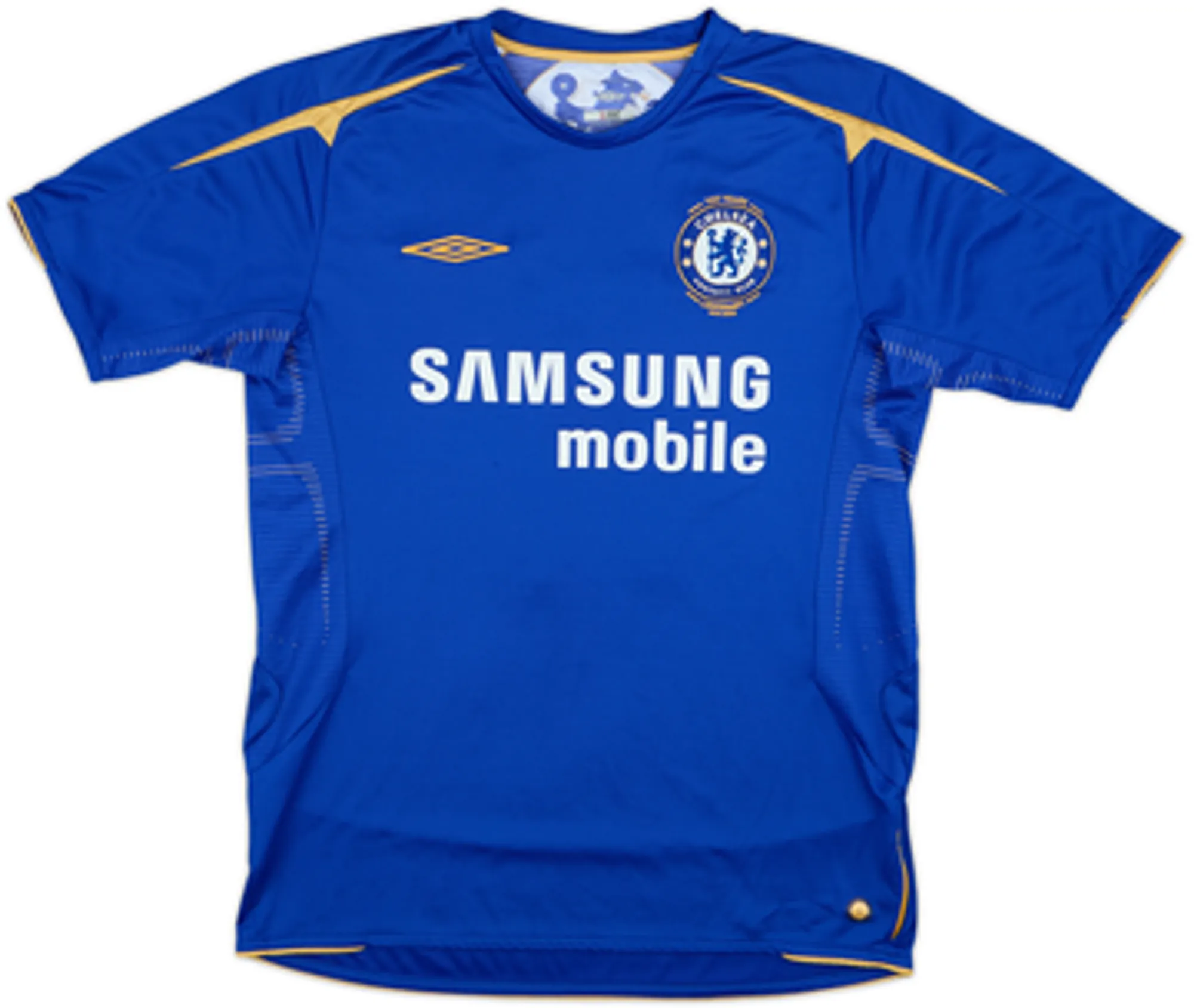 2005-06 Chelsea Centenary Home Shirt Duff #11 - 6/10 - (M)