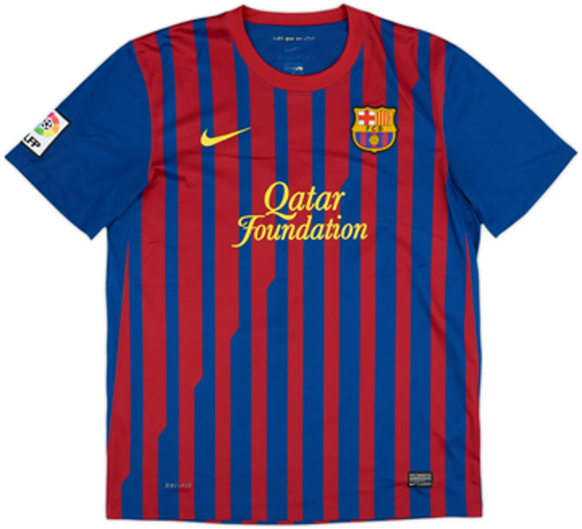 2011-12 Barcelona Home Shirt Abidal #22 - 6/10 - (L)