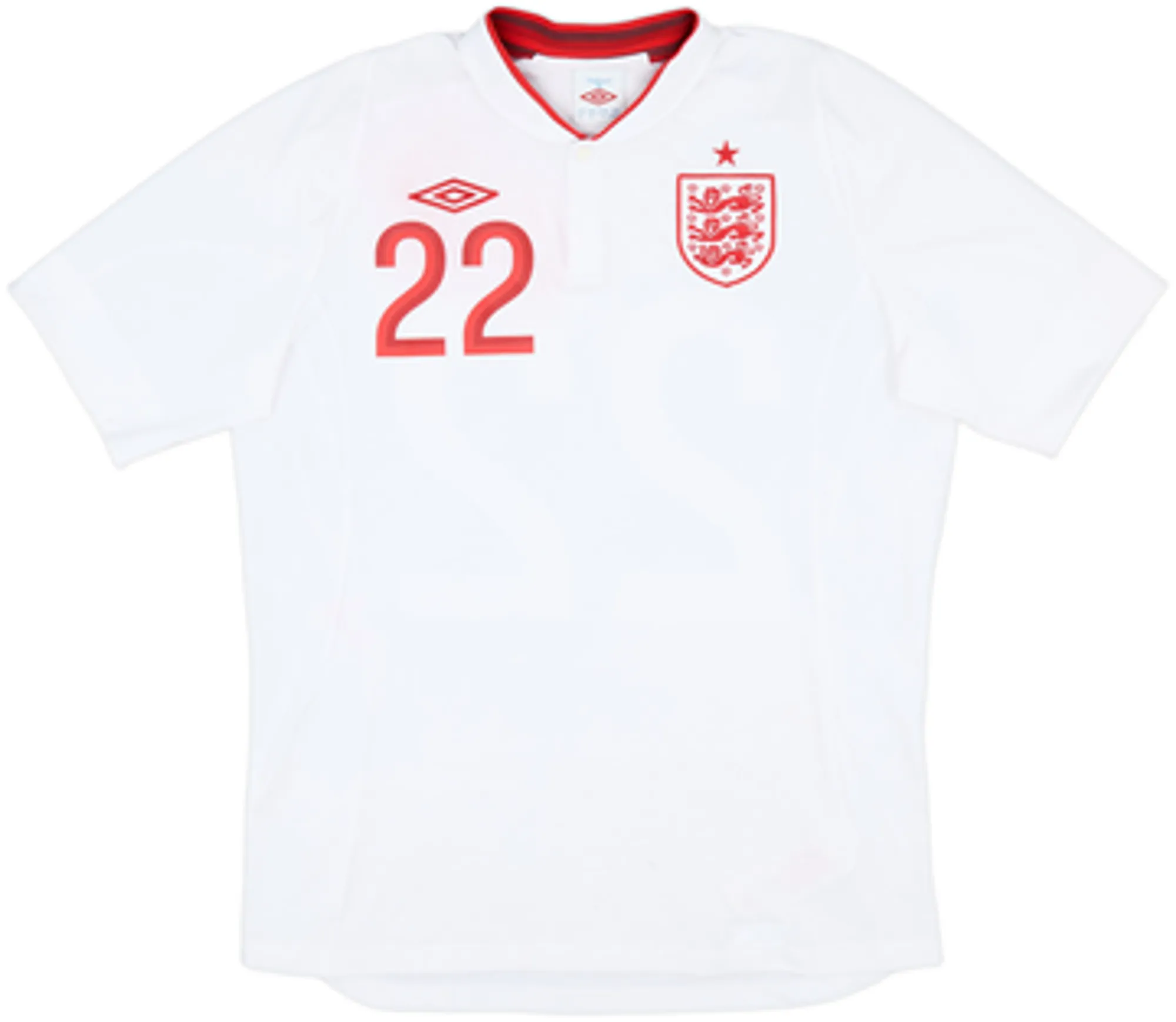 2012-13 England Home Shirt Welbeck #22 - 3/10 - (L)