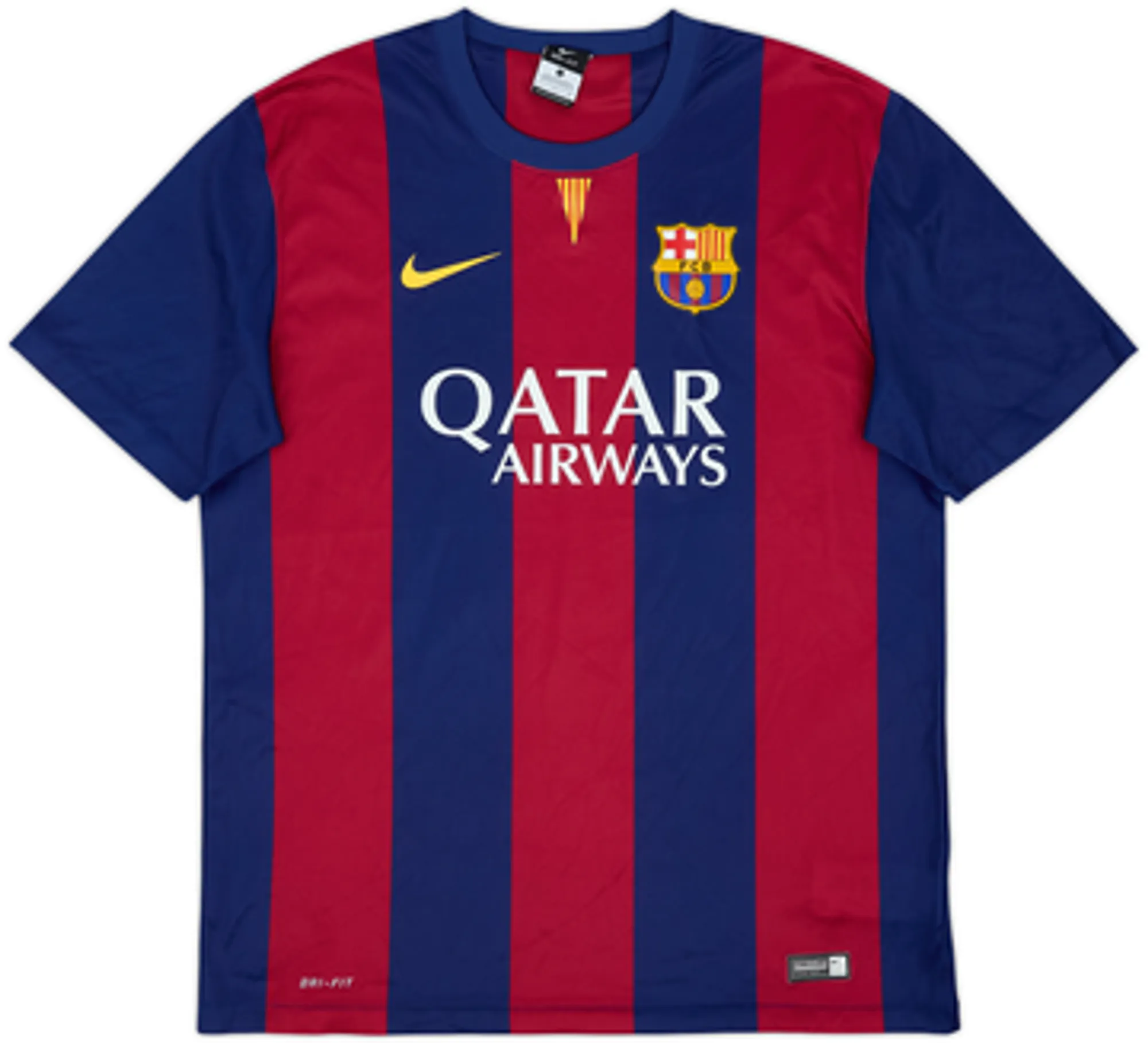 2014-15 Barcelona Basic Home Shirt Neymar Jr #11 - 9/10 - (L)