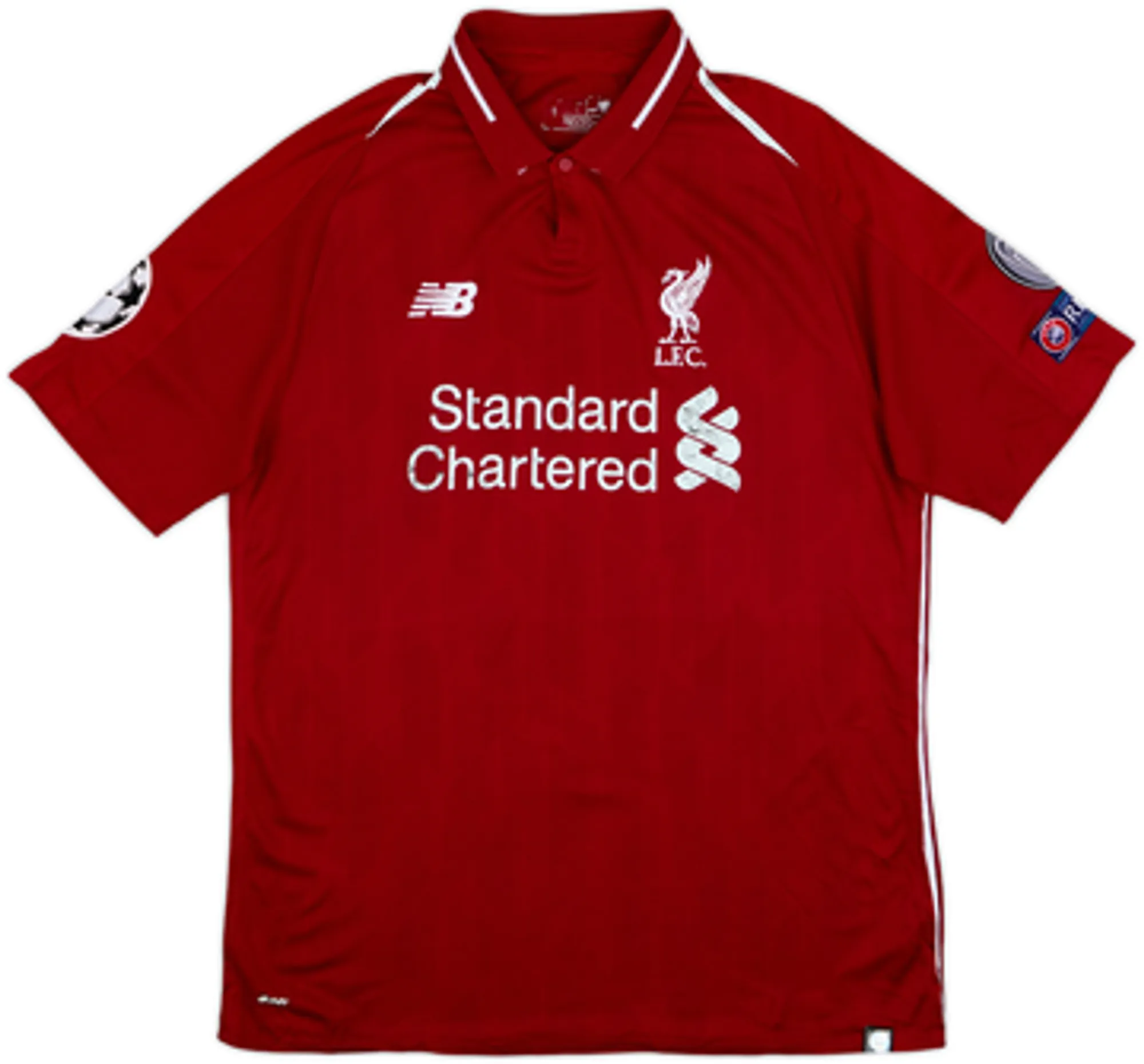 2018-19 Liverpool Home Shirt Chamberlain #21 - 5/10 - (XL)