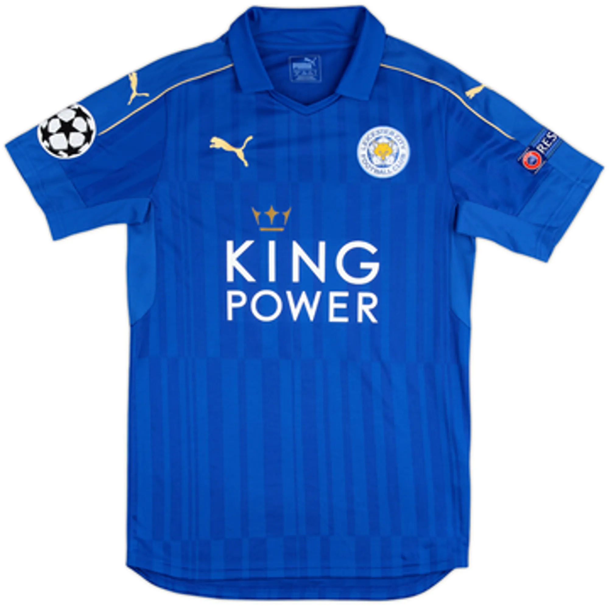 2016-17 Leicester Home Shirt Mahrez #26 - 6/10 - (S)