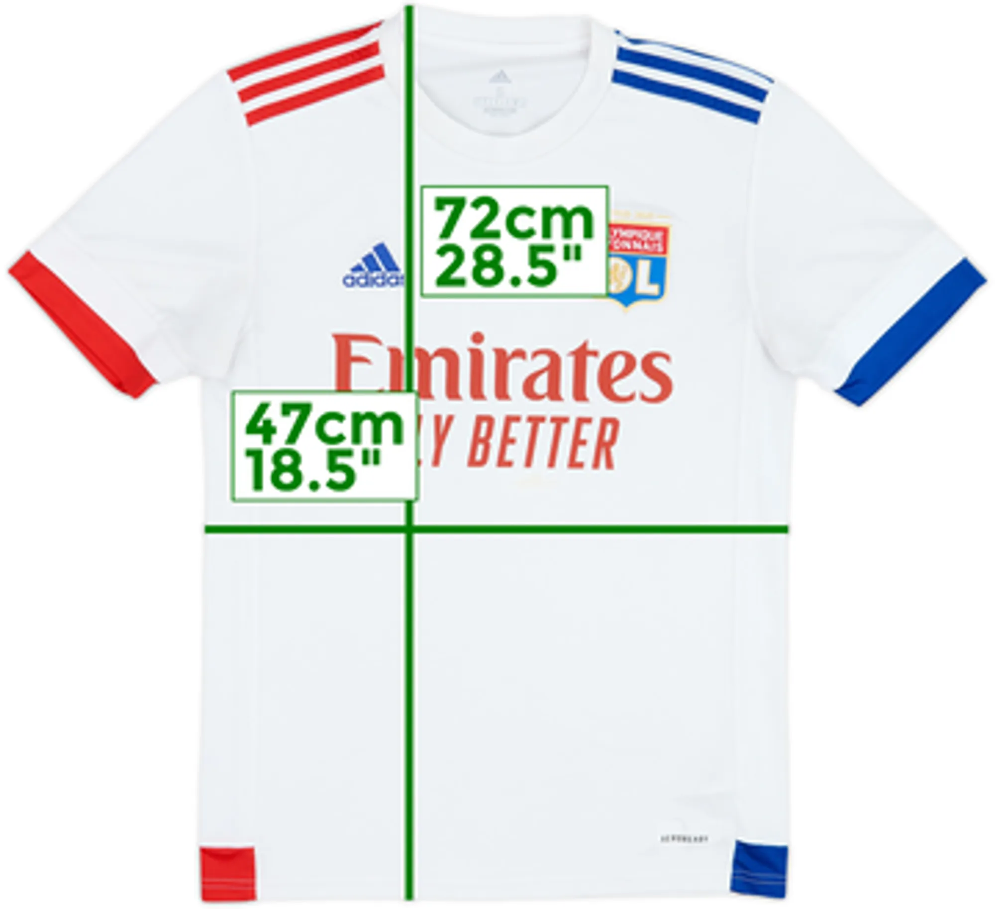 2020-21 Lyon Home Shirt - 6/10 - (S)