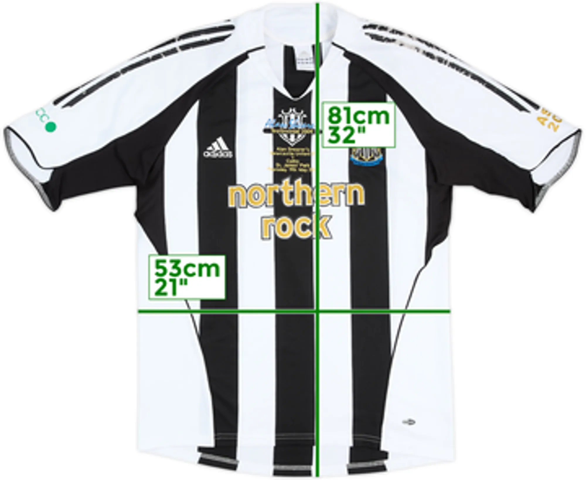 2006 Newcastle 'Alan Shearer Testimonial' Home Shirt - 5/10 - (M)