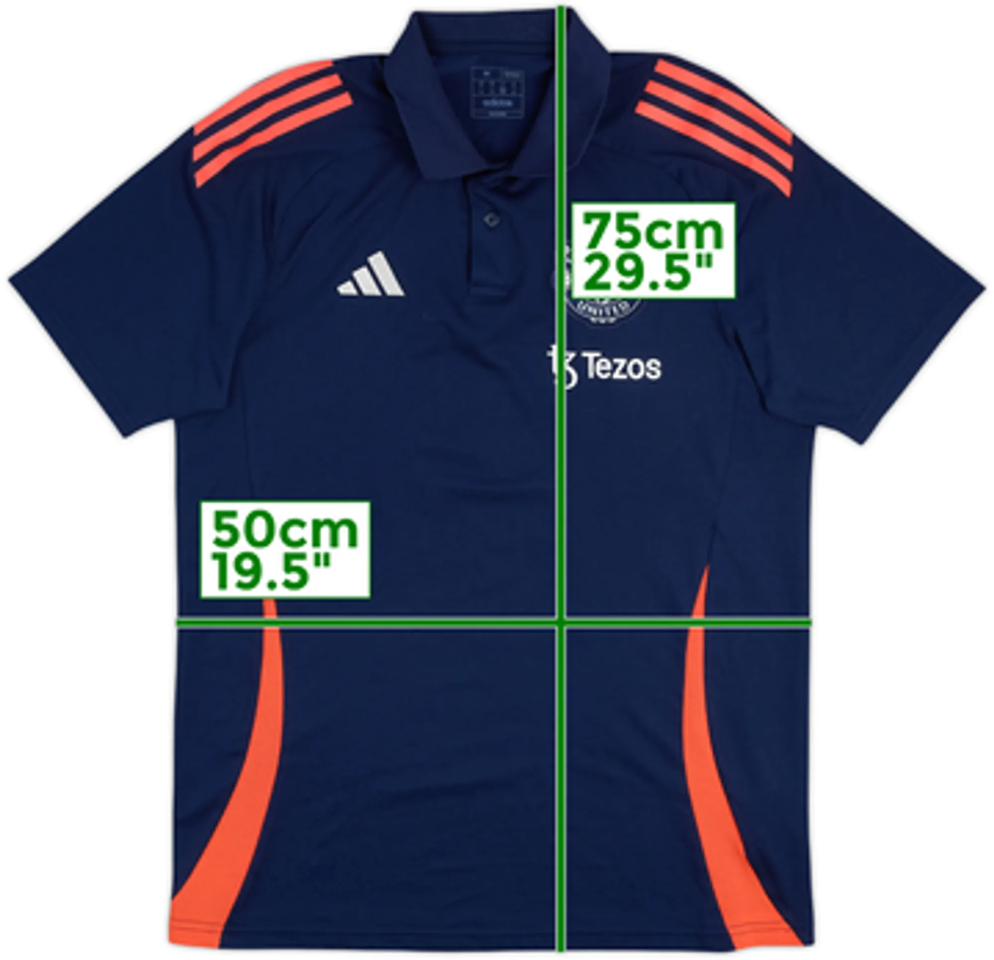 2024-25 Manchester United adidas Polo Shirt - 6/10 - (M)