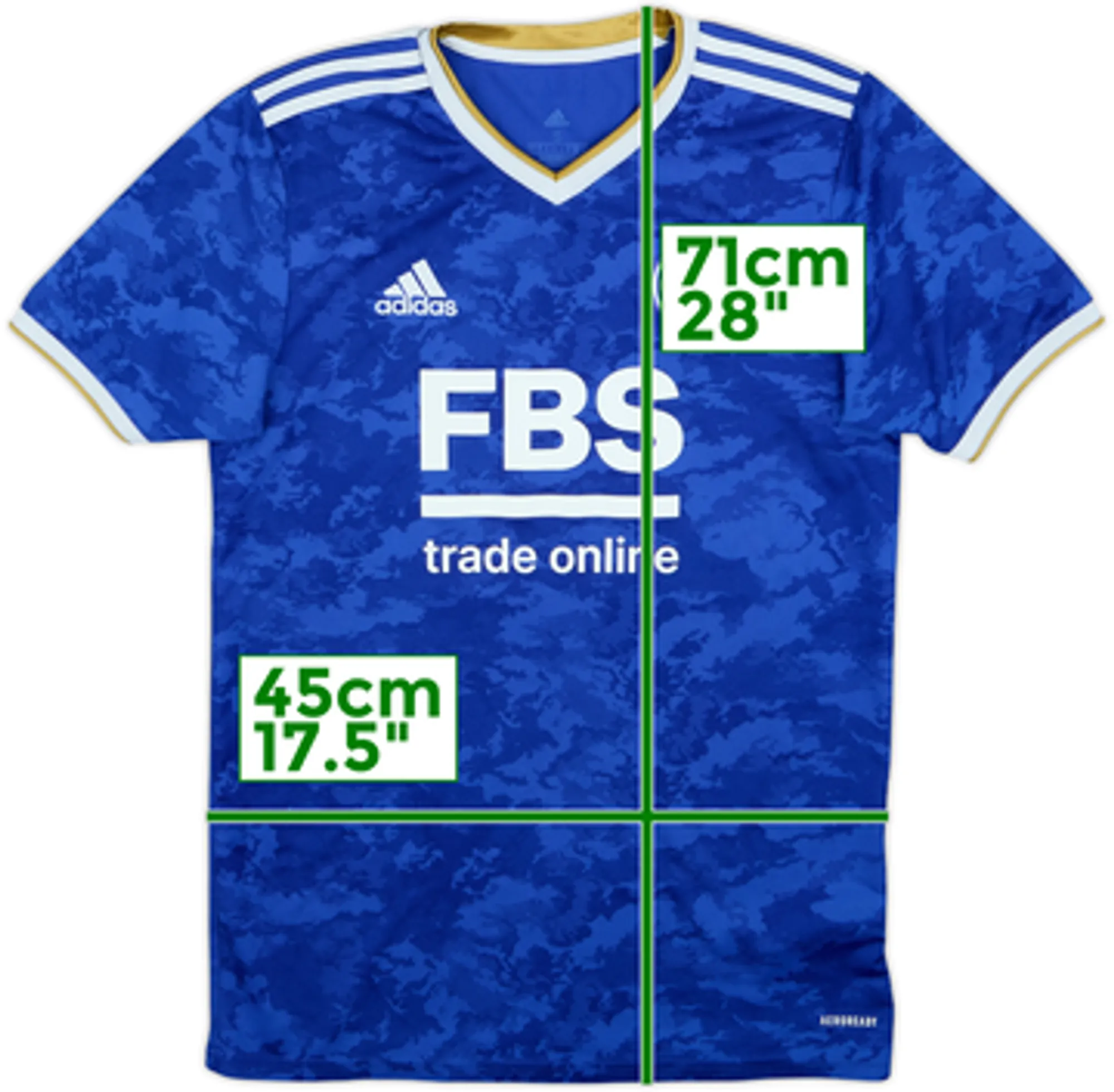 2021-22 Leicester Home Shirt - 8/10 - (S)
