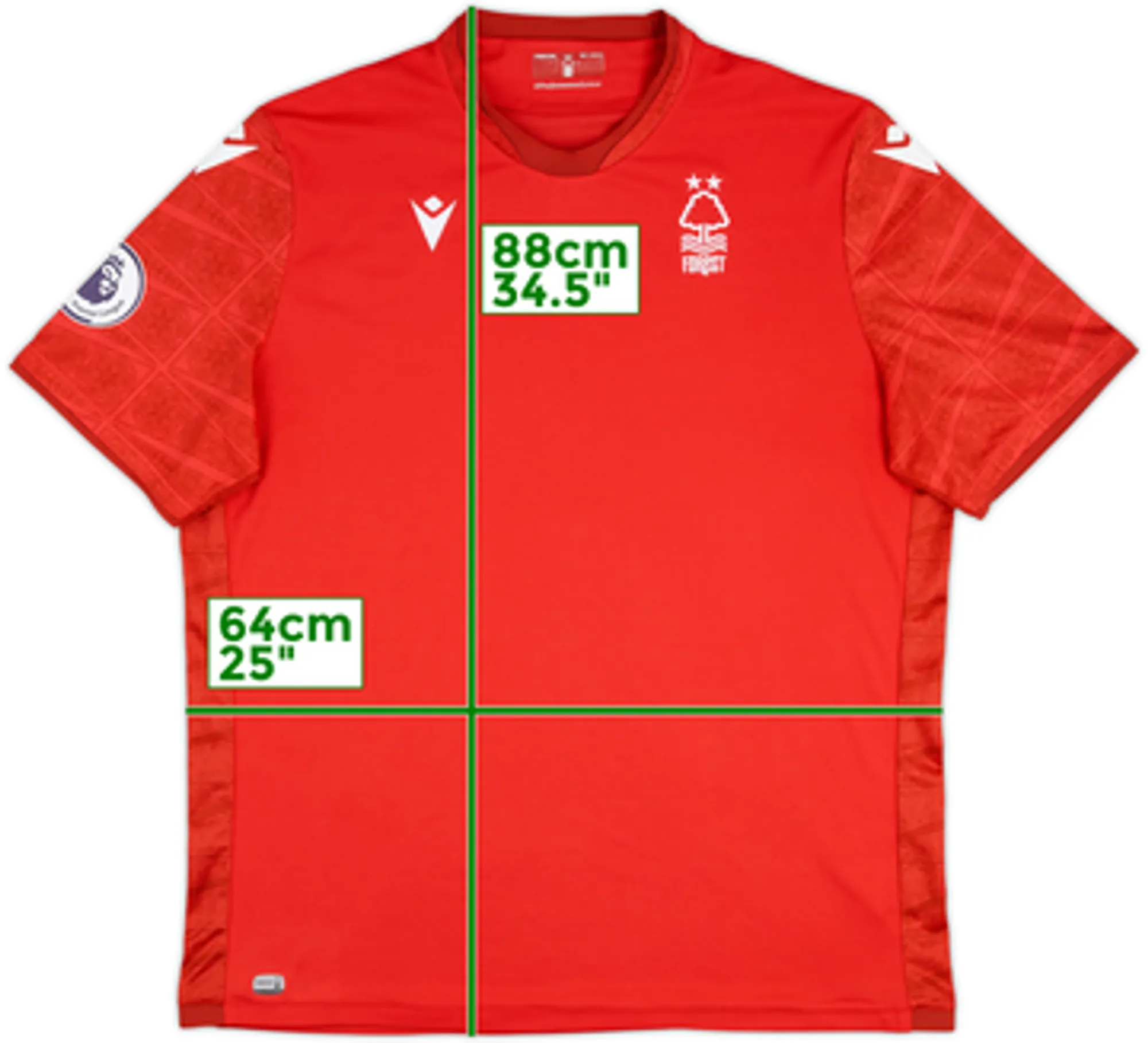 2022-23 Nottingham Forest Home Shirt - 8/10 - (5XL)