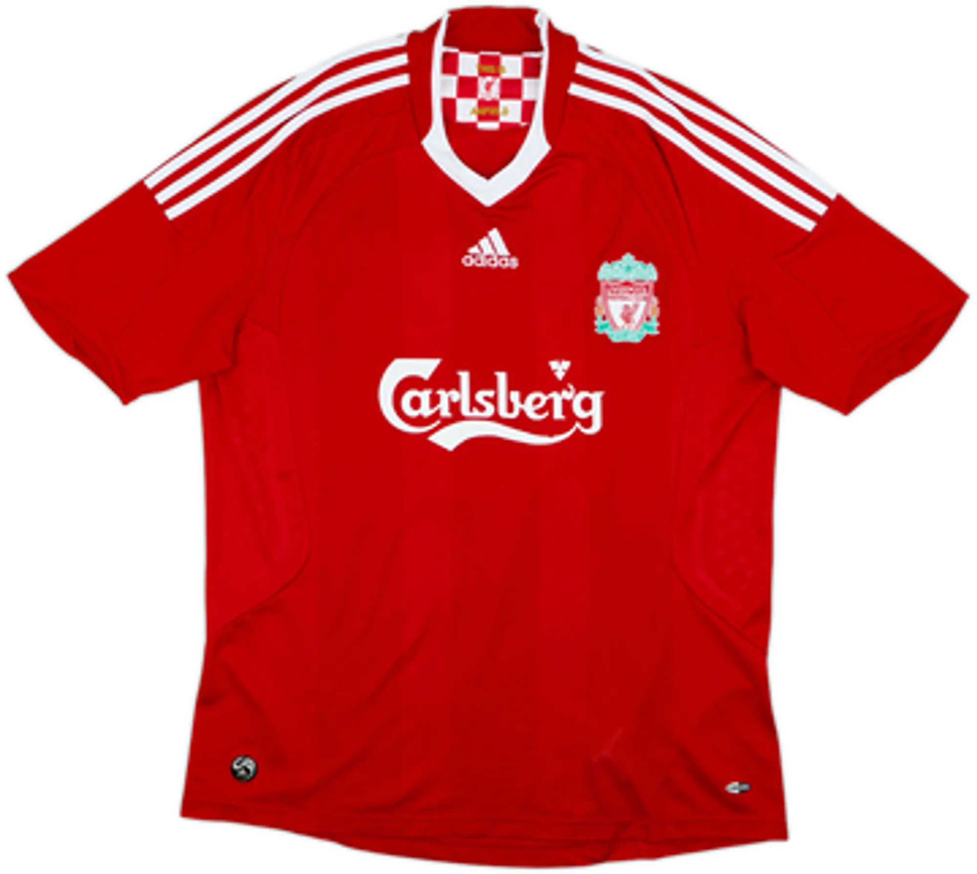 2008-10 Liverpool Home Shirt Skrtel #37 - 8/10 - (L)