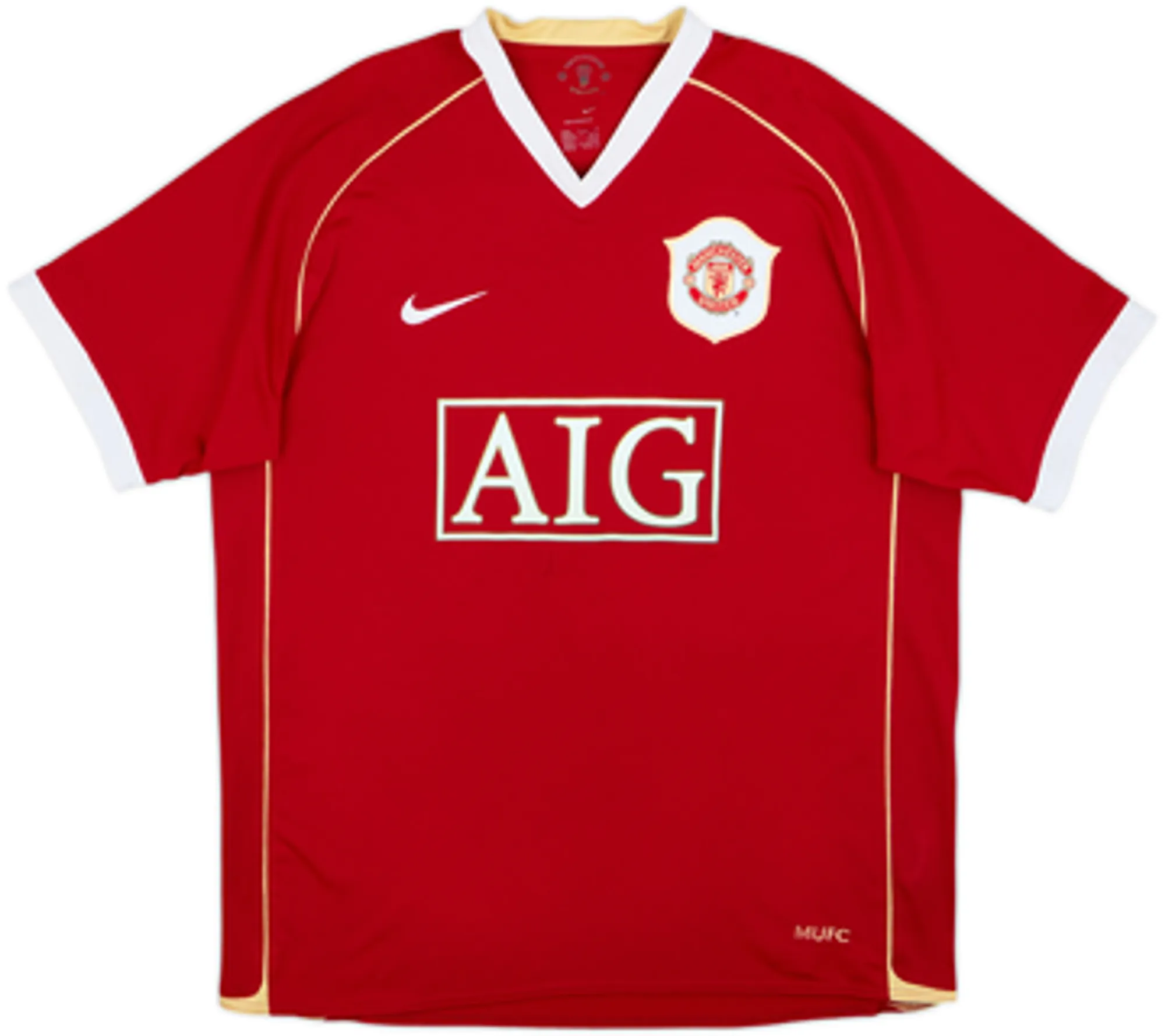 2006-07 Manchester United Home Shirt J.S.Park #13 - 8/10 - (S)