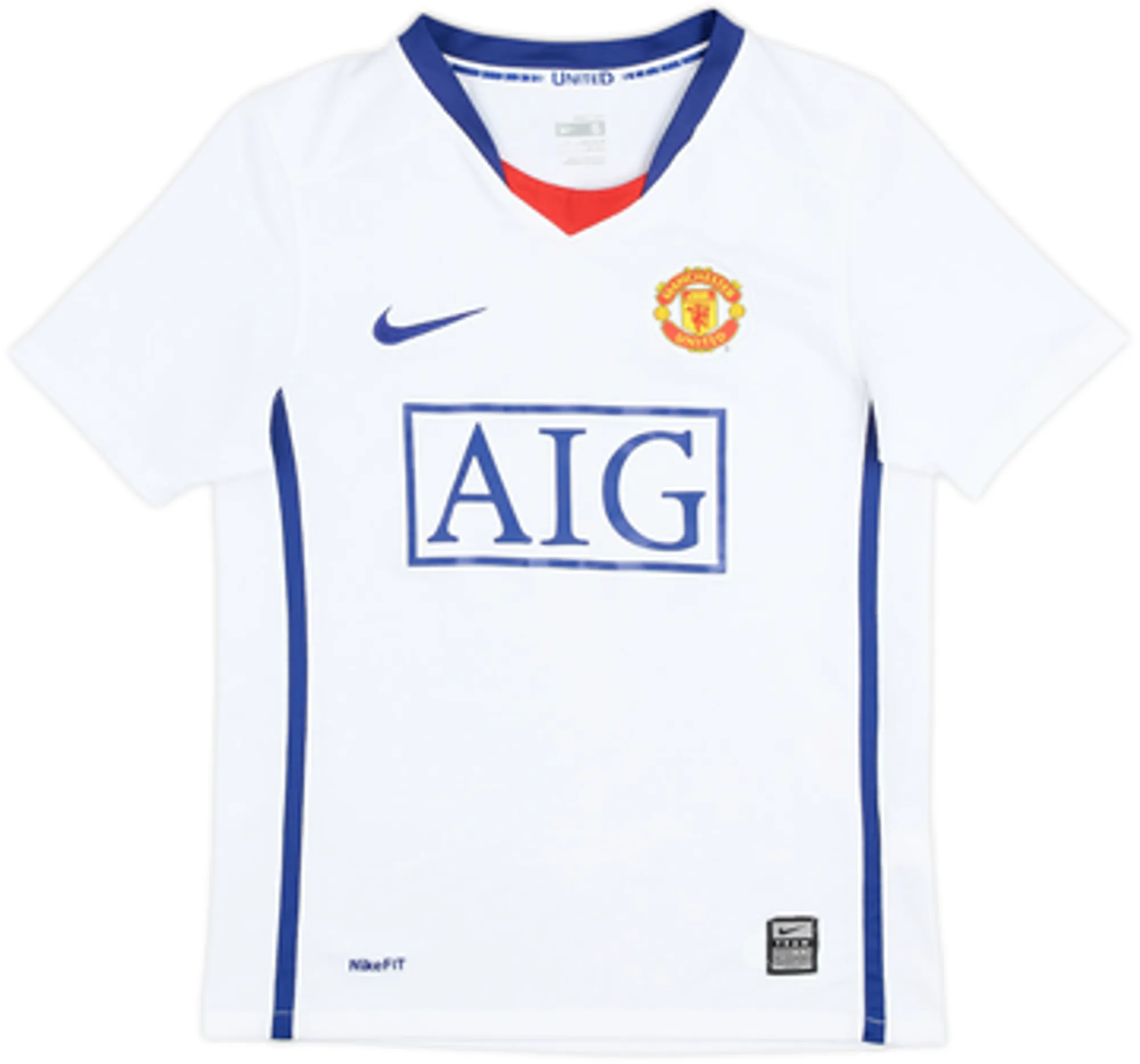 2008-10 Manchester United Away Shirt Tevez #32 - 8/10 - (S.Boys)