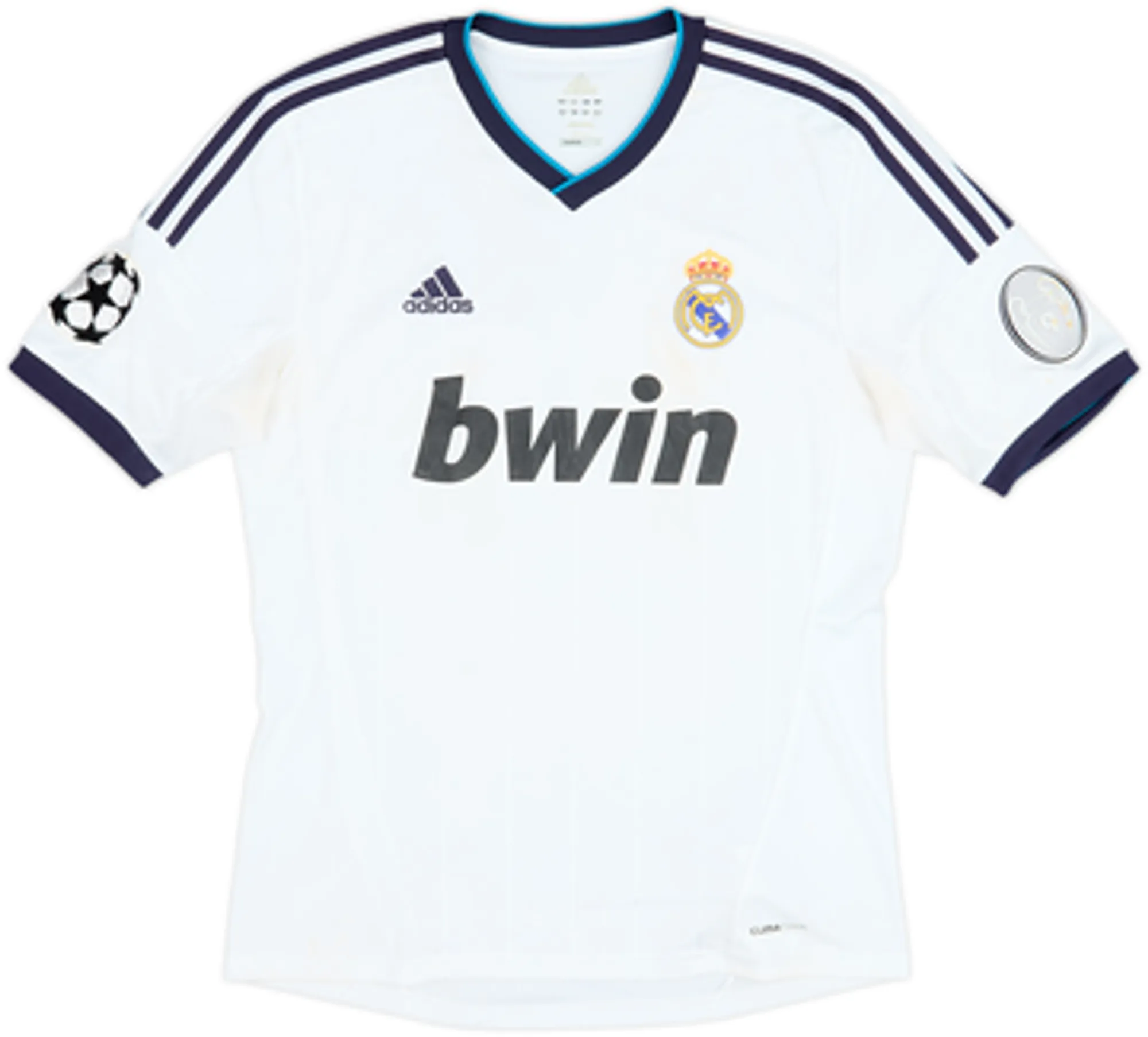 2012-13 Real Madrid Home Shirt Benzema #9 - 4/10 - (M)