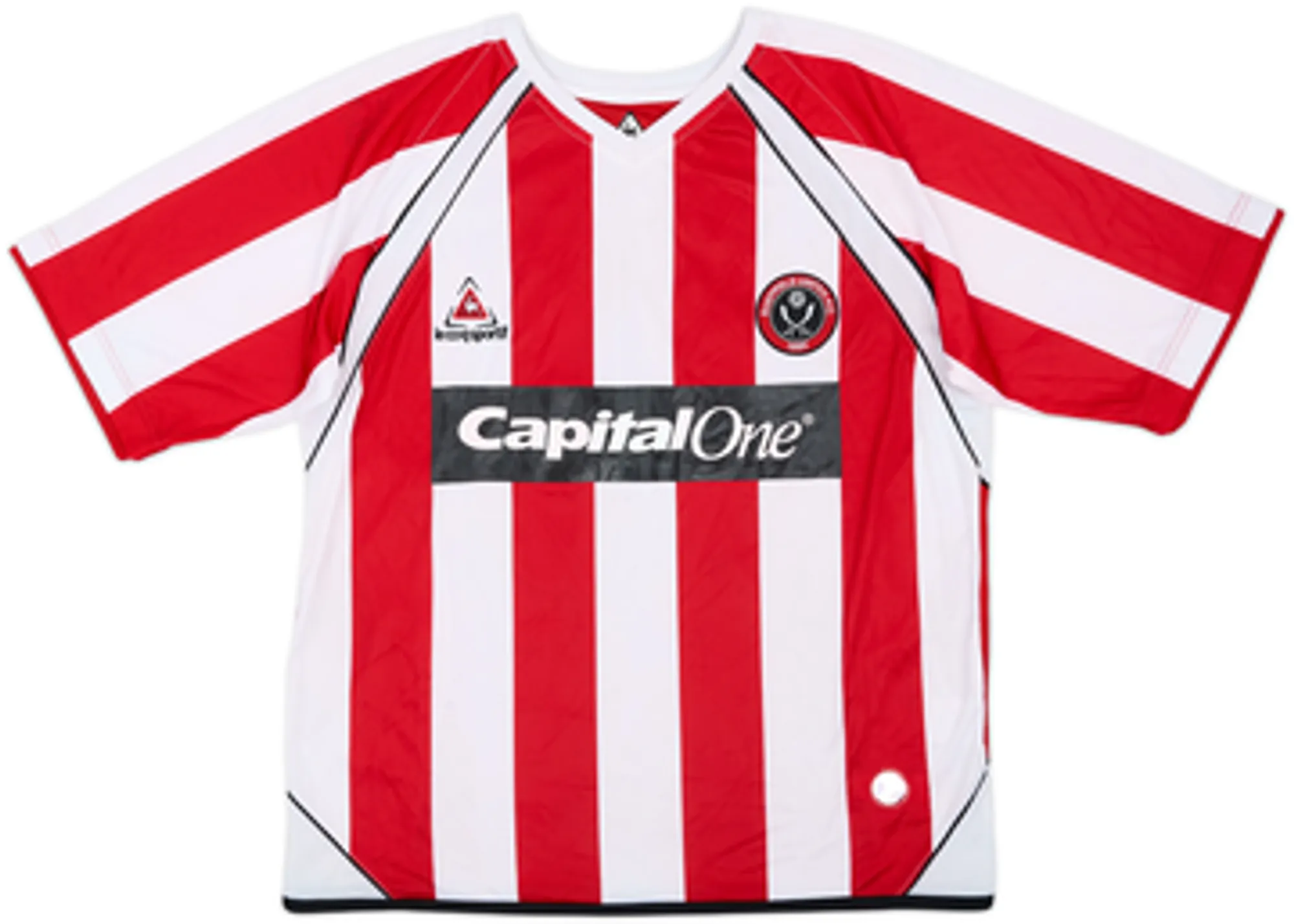 2006-07 Sheffield United Signed Home Shirt Tonge #18 - 6/10 - (M)