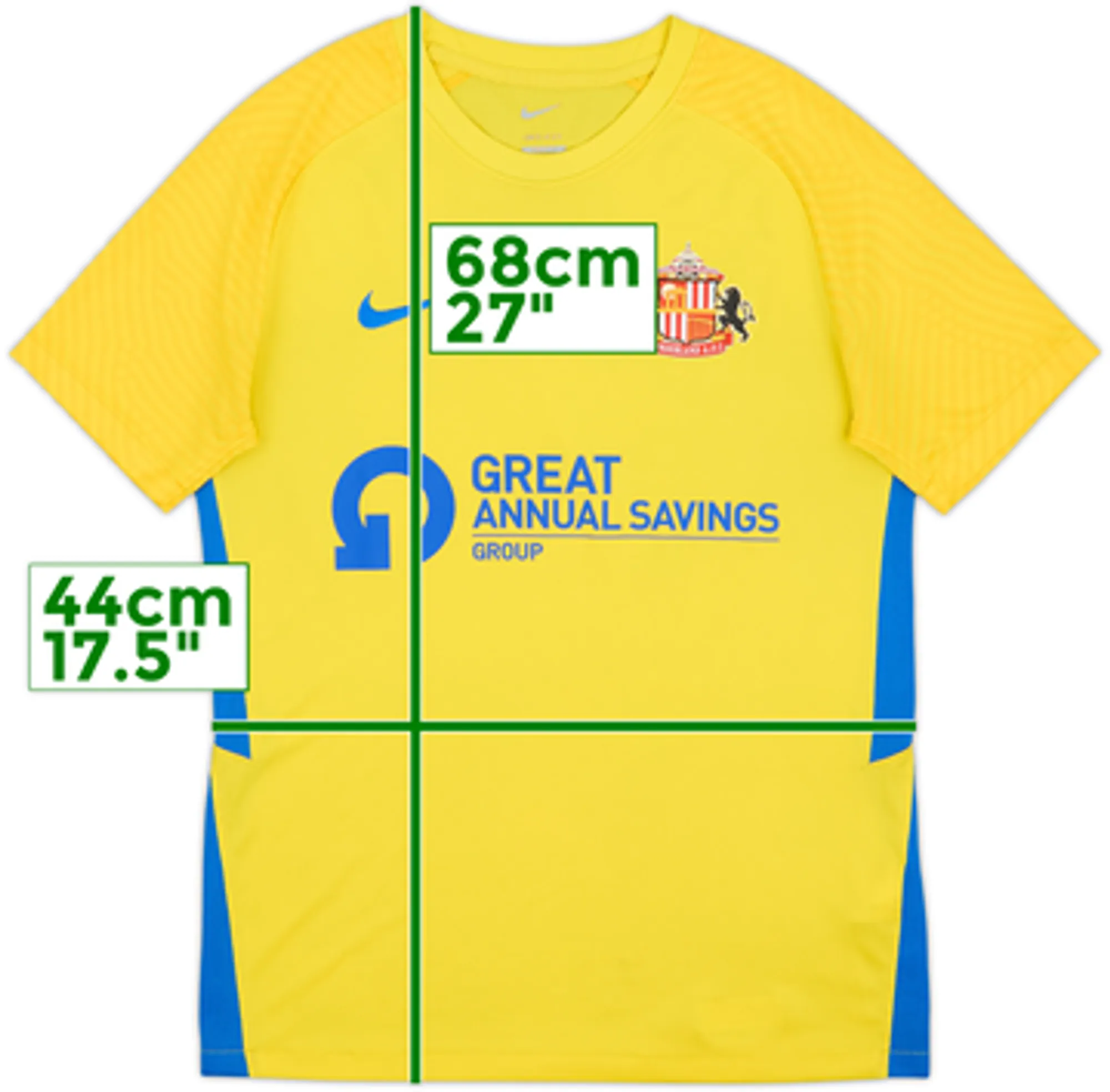 2021-22 Sunderland Away Shirt - 5/10 - (S)