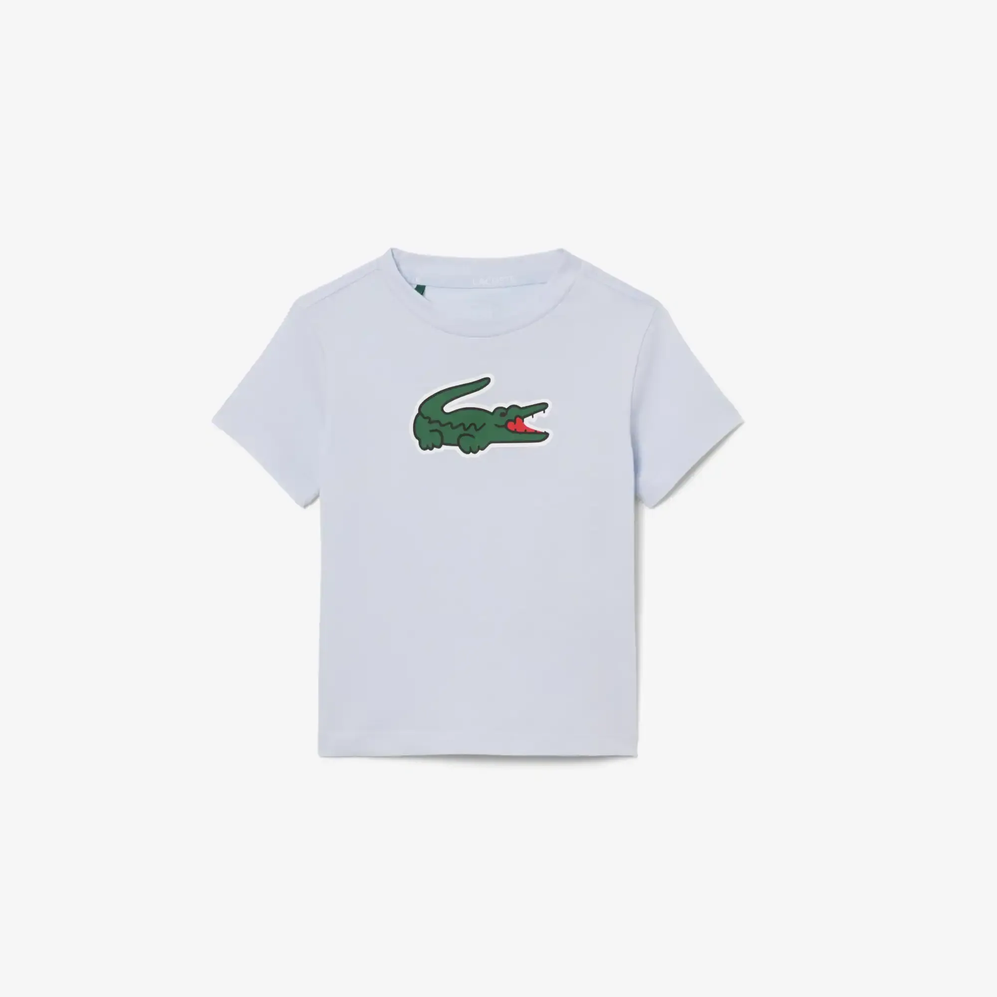 Lacoste Unisex Ultra Dry Printed Sport T-shirt - Light Blue