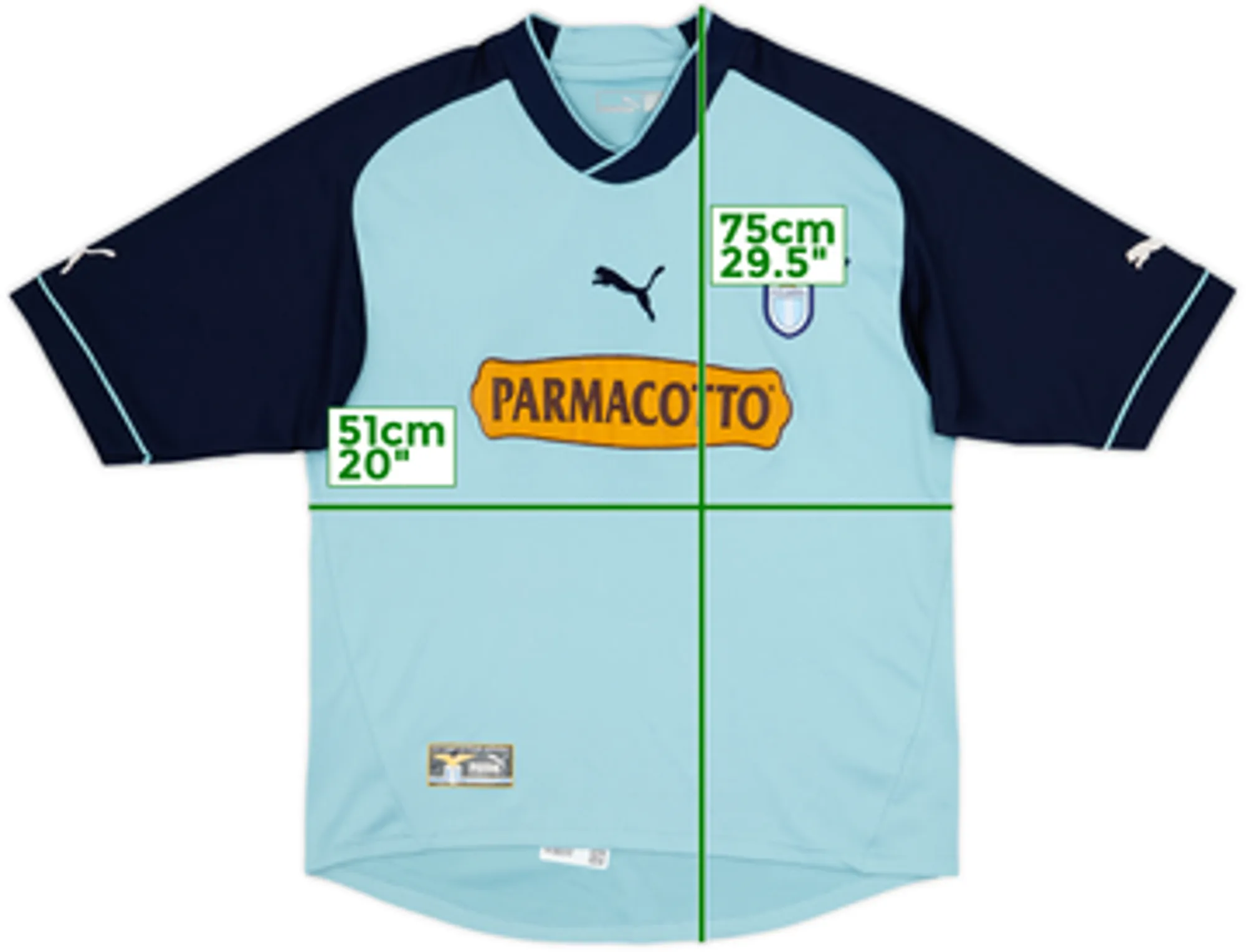 2002-04 Lazio Prototype Third Shirt - 6/10 - (M)
