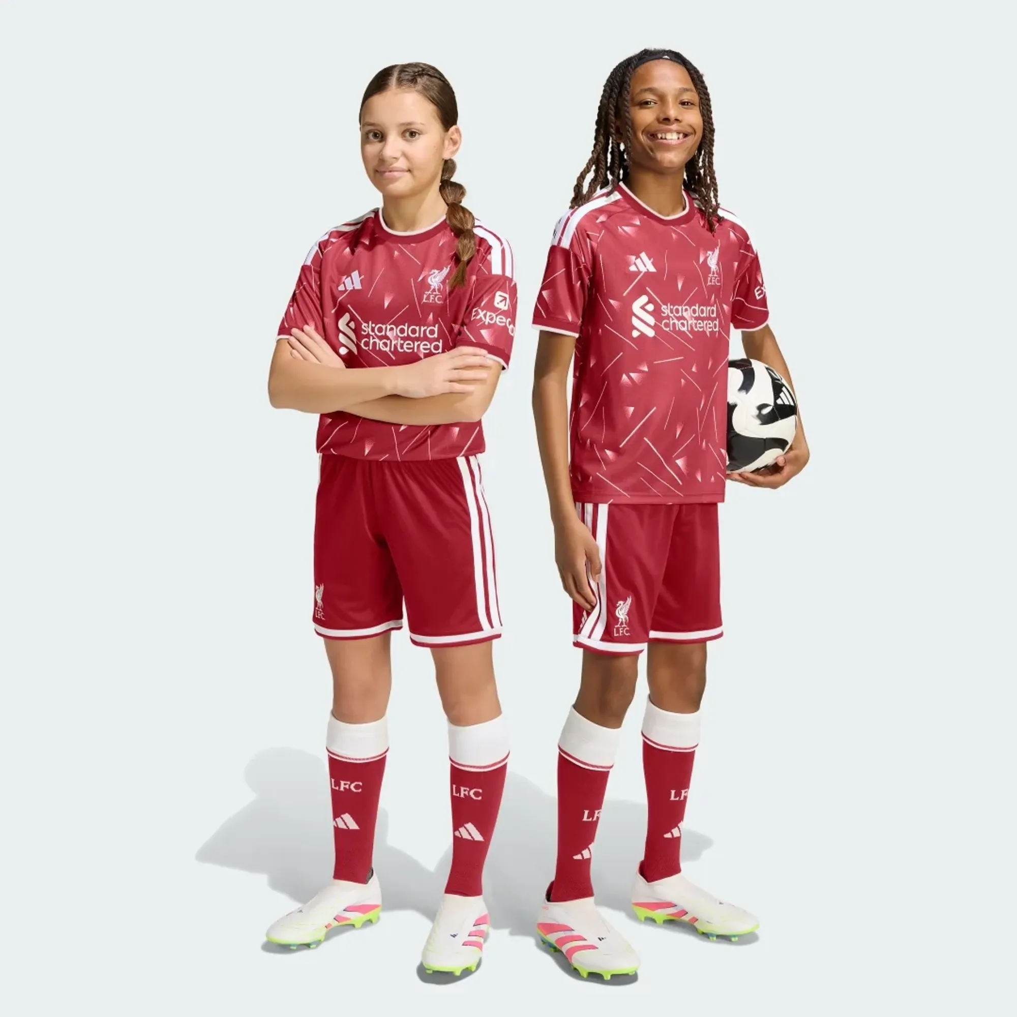 adidas Liverpool FC 26/27 Home Shorts Kids